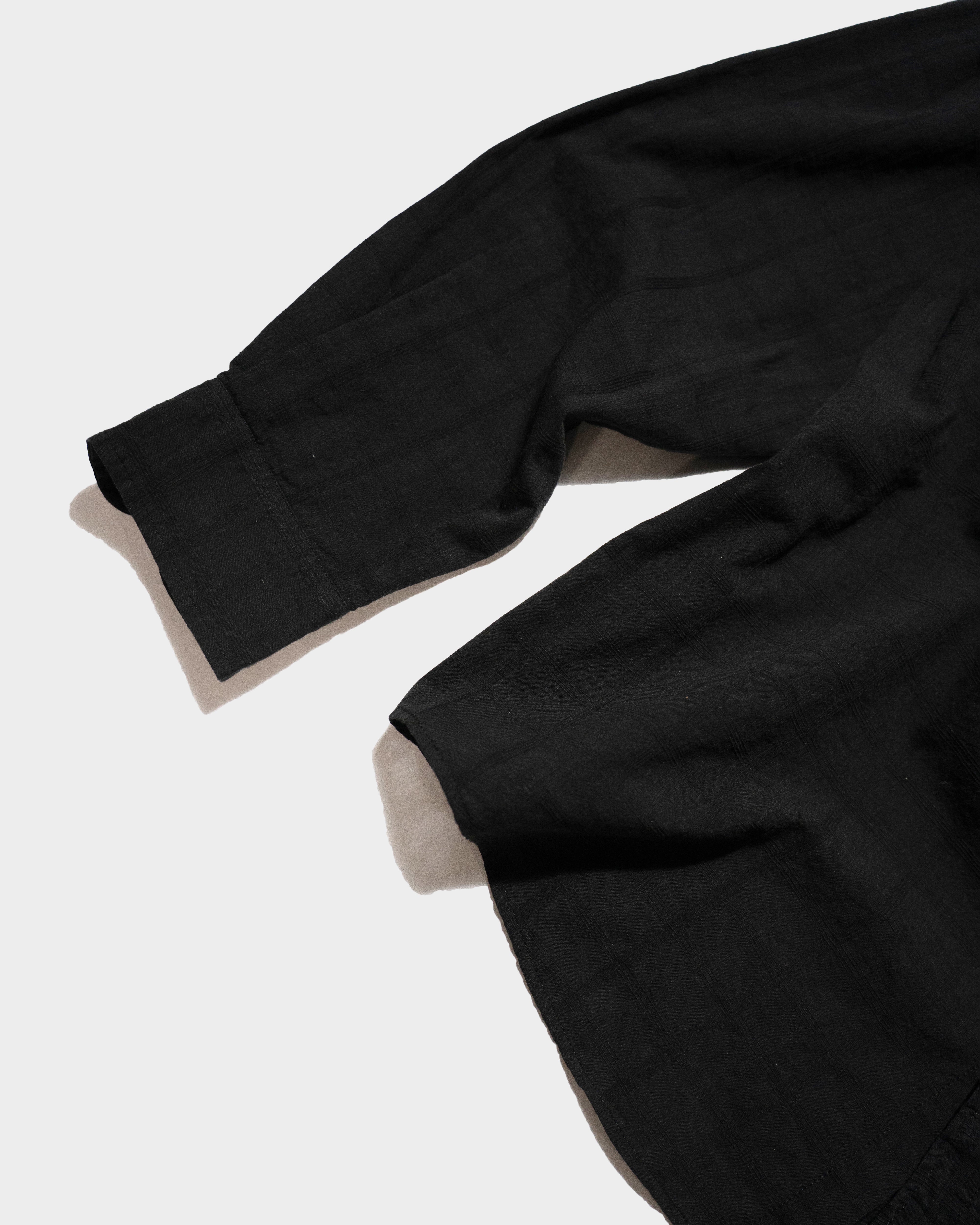 SHEER CHECK L/S SHIRTS – CAMPHOR WOOD - OFFICIAL ONLINE STORE