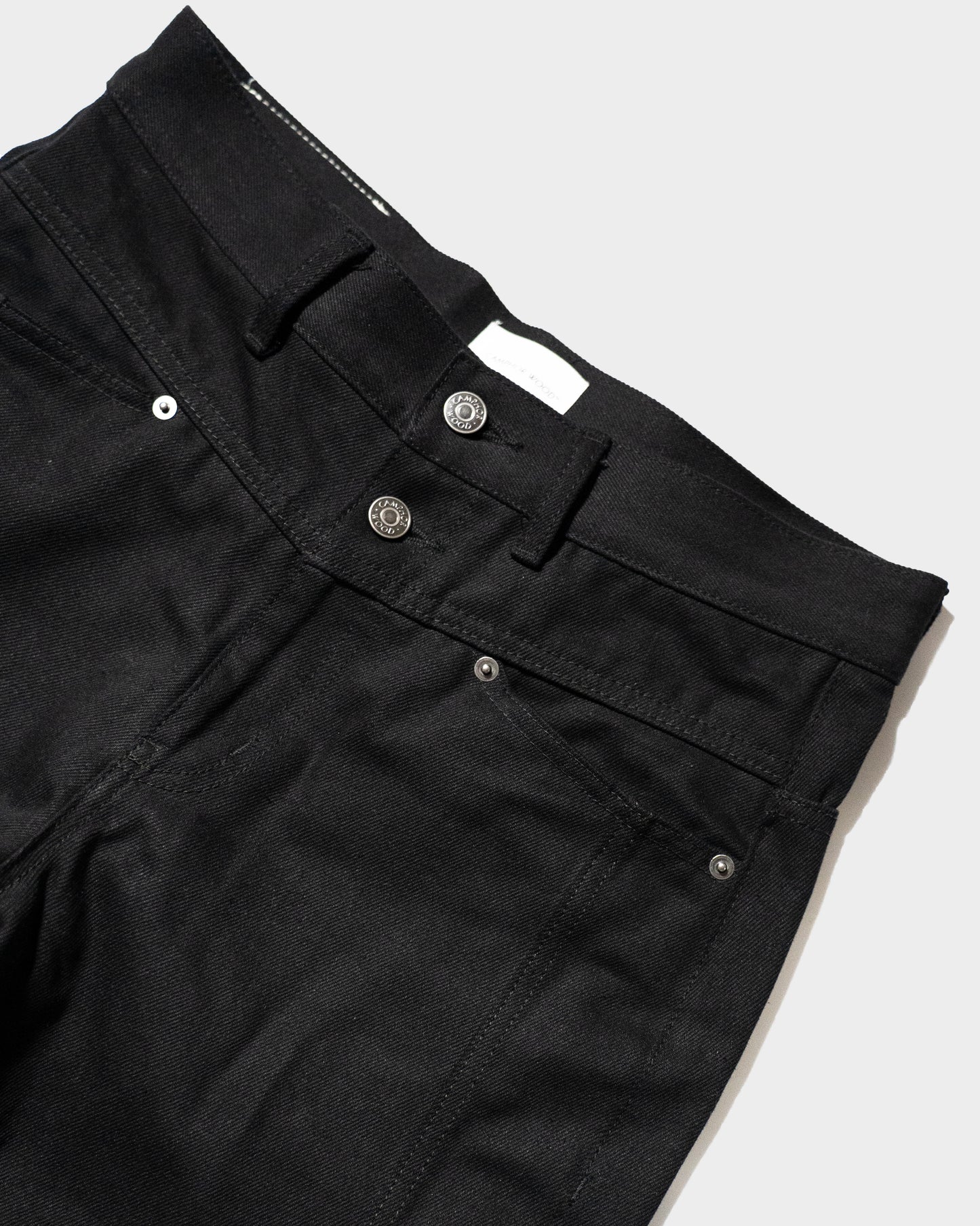 SIDE SEEM BOOTS CUT RIGID JEANS