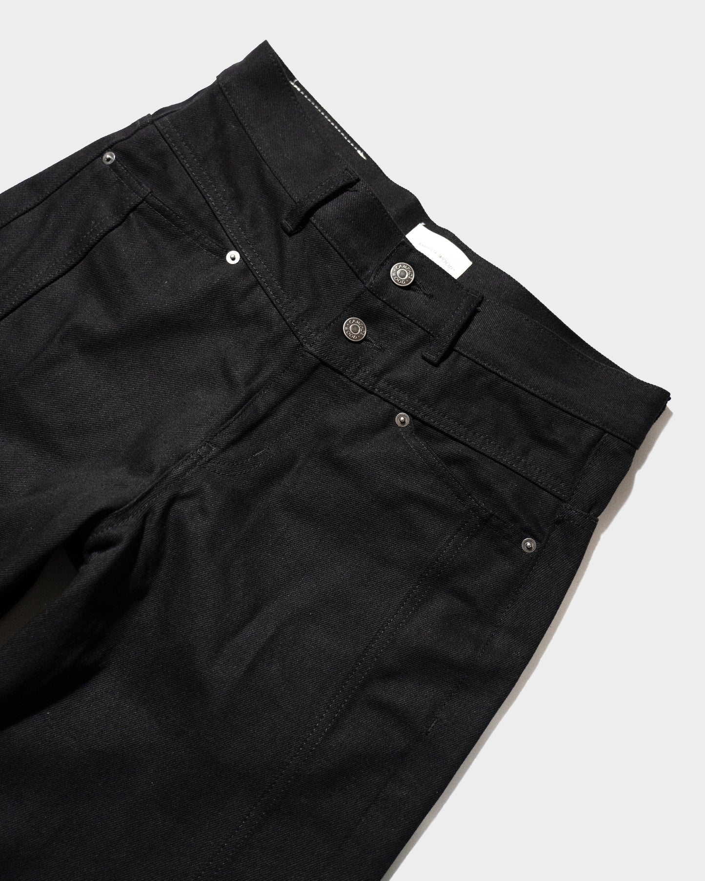 SIDE SEEM BOOTS CUT RIGID JEANS