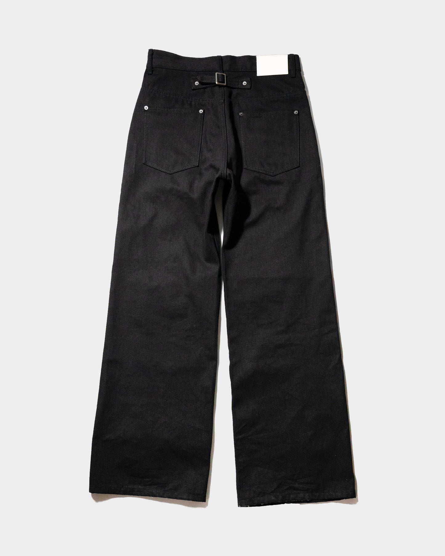 SIDE SEEM BOOTS CUT RIGID JEANS
