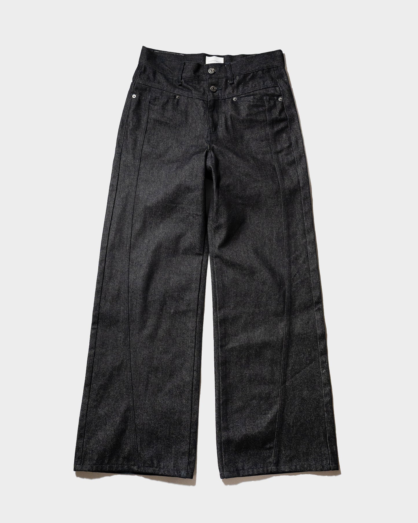 SIDE SEEM BOOTS CUT RIGID JEANS