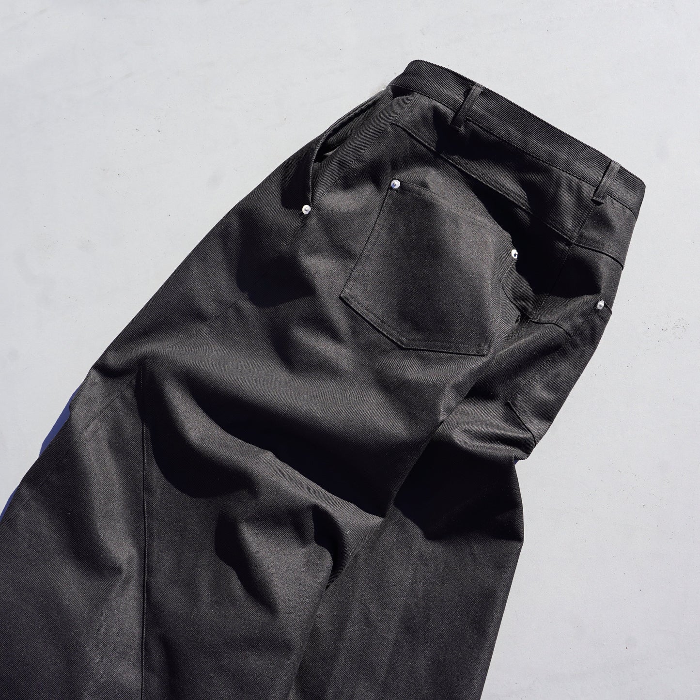 super baggy polyester slacks