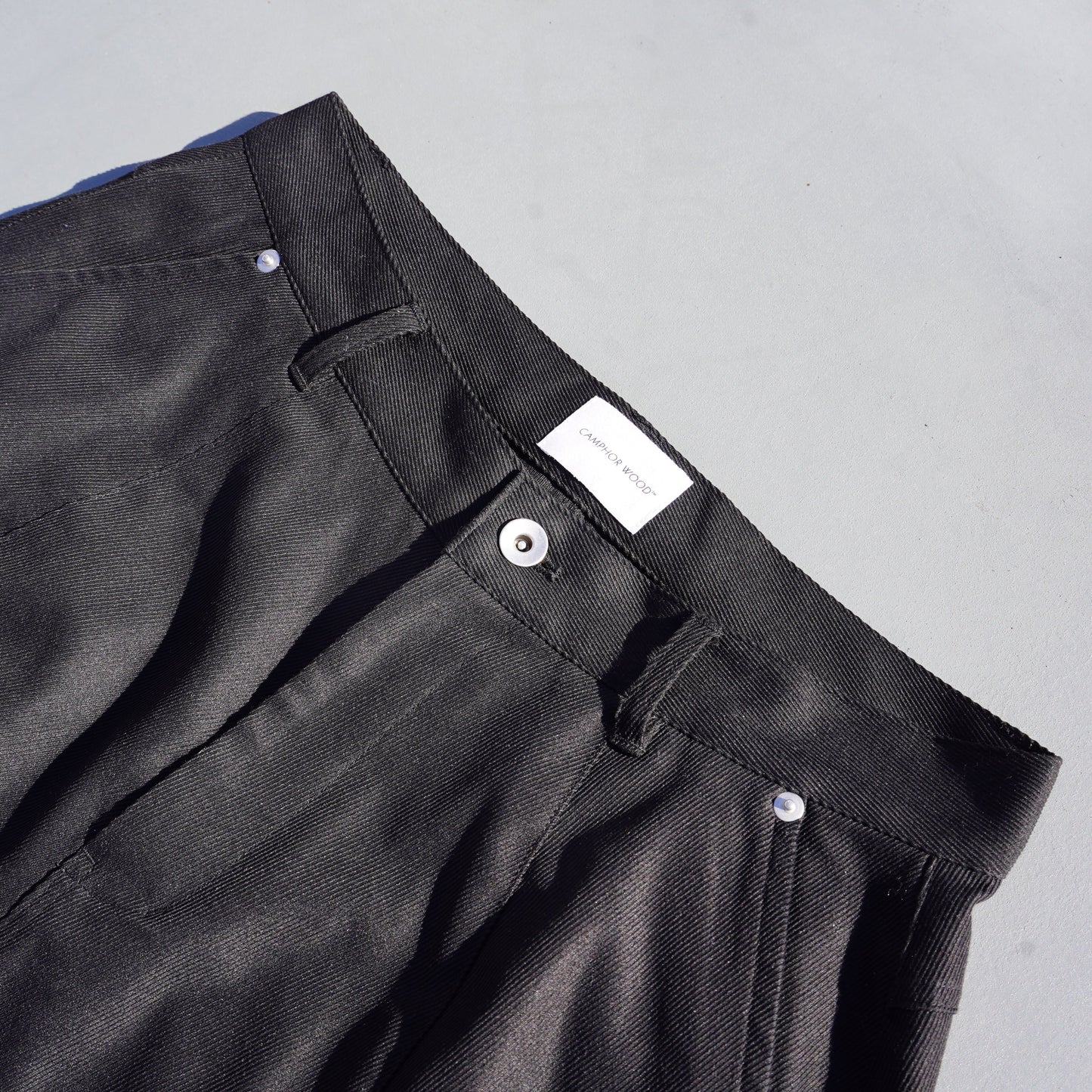 super baggy polyester slacks