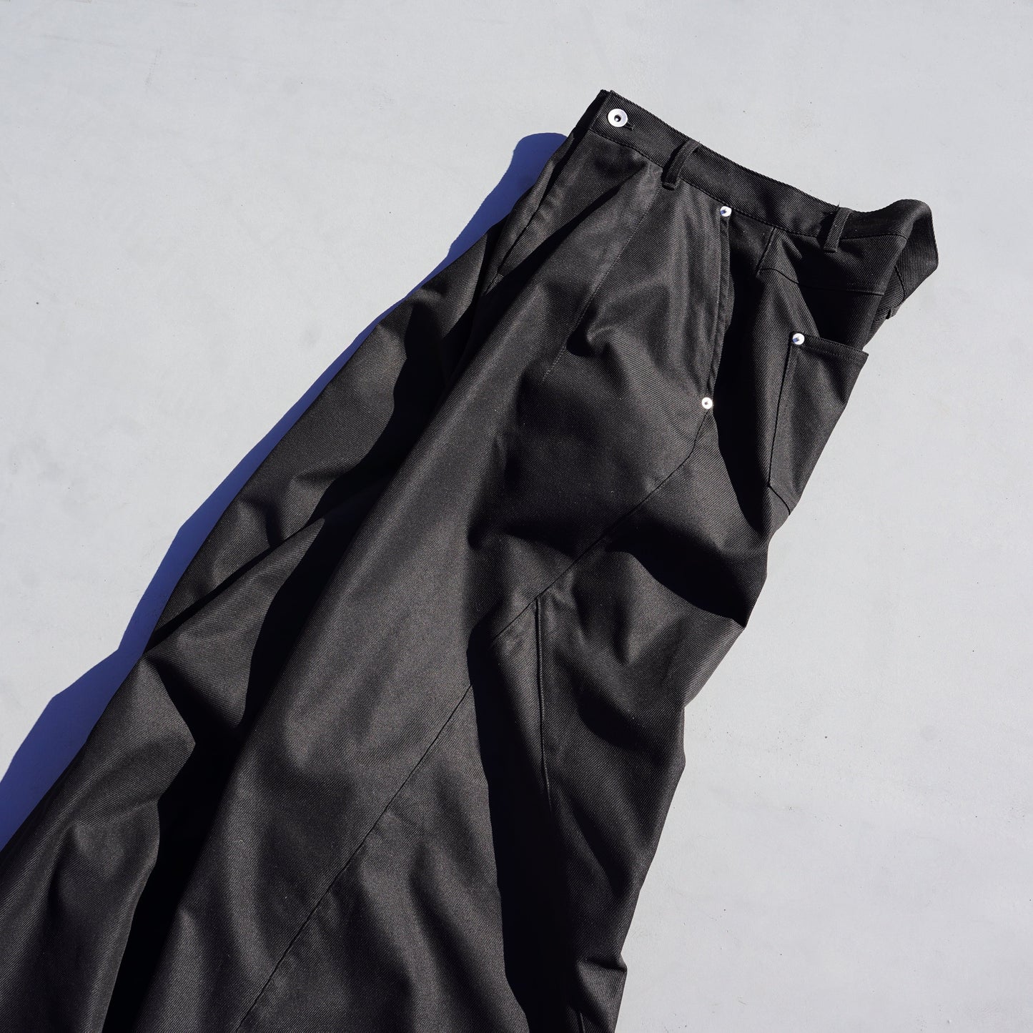 super baggy polyester slacks