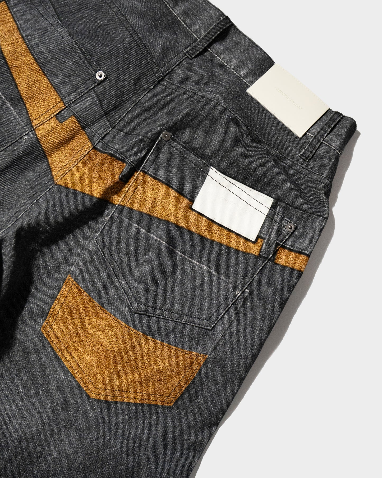PISTOL HOLSTER COWBOY PRINT DENIM