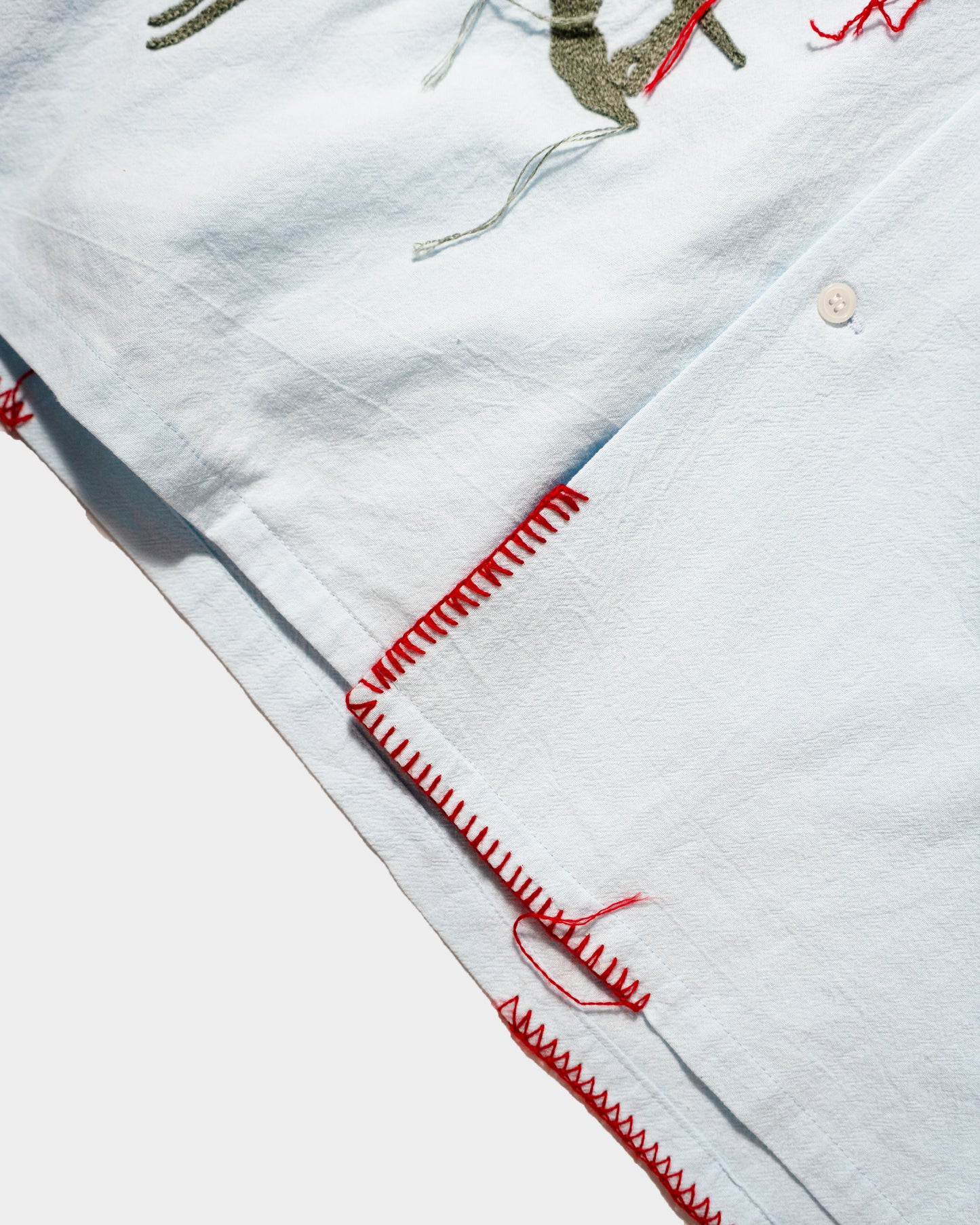 FLOWER EMBROIDERY SAGARA H/S SHIRT