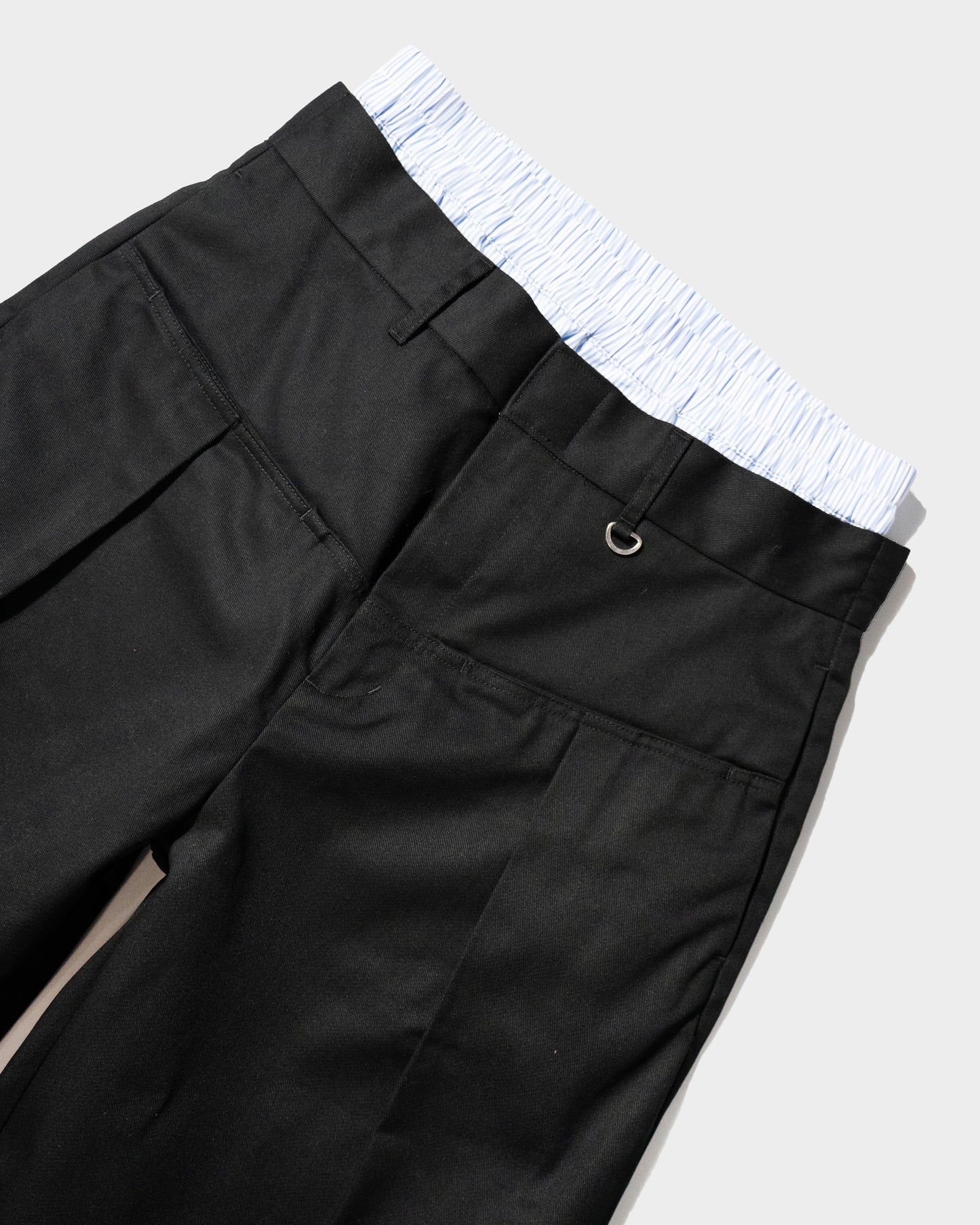 【 Dickies®︎×CAMPHORWOOD 】LAYERED BOXER CUT-OFF WIDE CHINO SHORTS