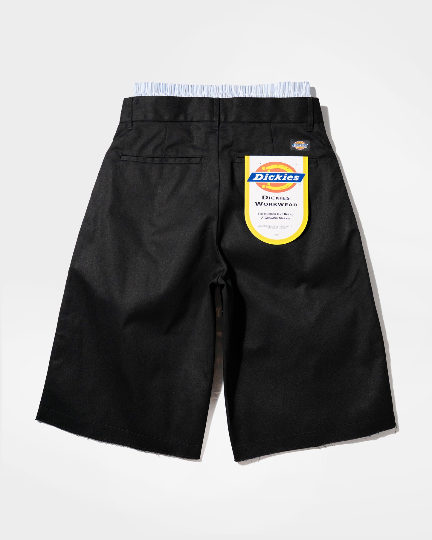 【 Dickies®︎×CAMPHORWOOD 】LAYERED BOXER CUT-OFF WIDE CHINO SHORTS