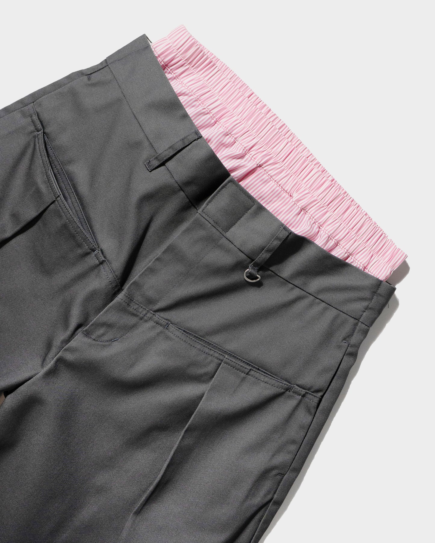 【 Dickies®︎×CAMPHORWOOD 】LAYERED BOXER CUT-OFF WIDE CHINO SHORTS