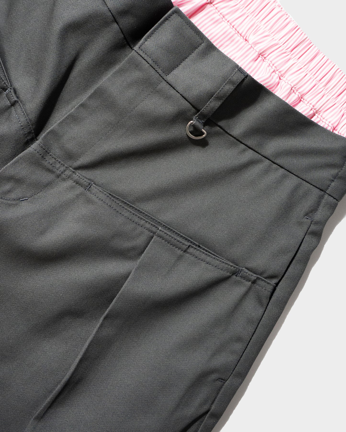 【 Dickies®︎×CAMPHORWOOD 】LAYERED BOXER CUT-OFF WIDE CHINO SHORTS
