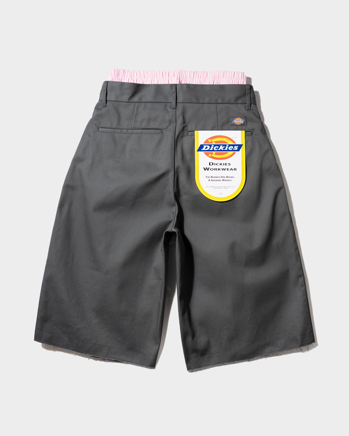 【 Dickies®︎×CAMPHORWOOD 】LAYERED BOXER CUT-OFF WIDE CHINO SHORTS