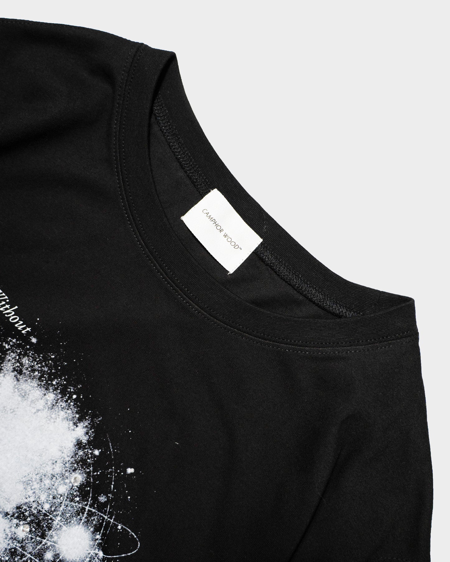 GRAPHIC SPACE RHINESTONE TEE