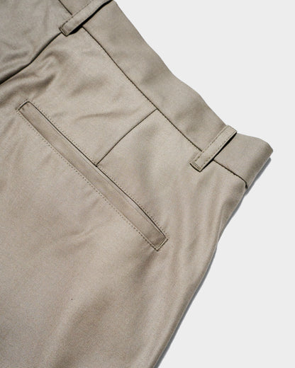 CUT OFF LAYERED SLACKS SHORTS
