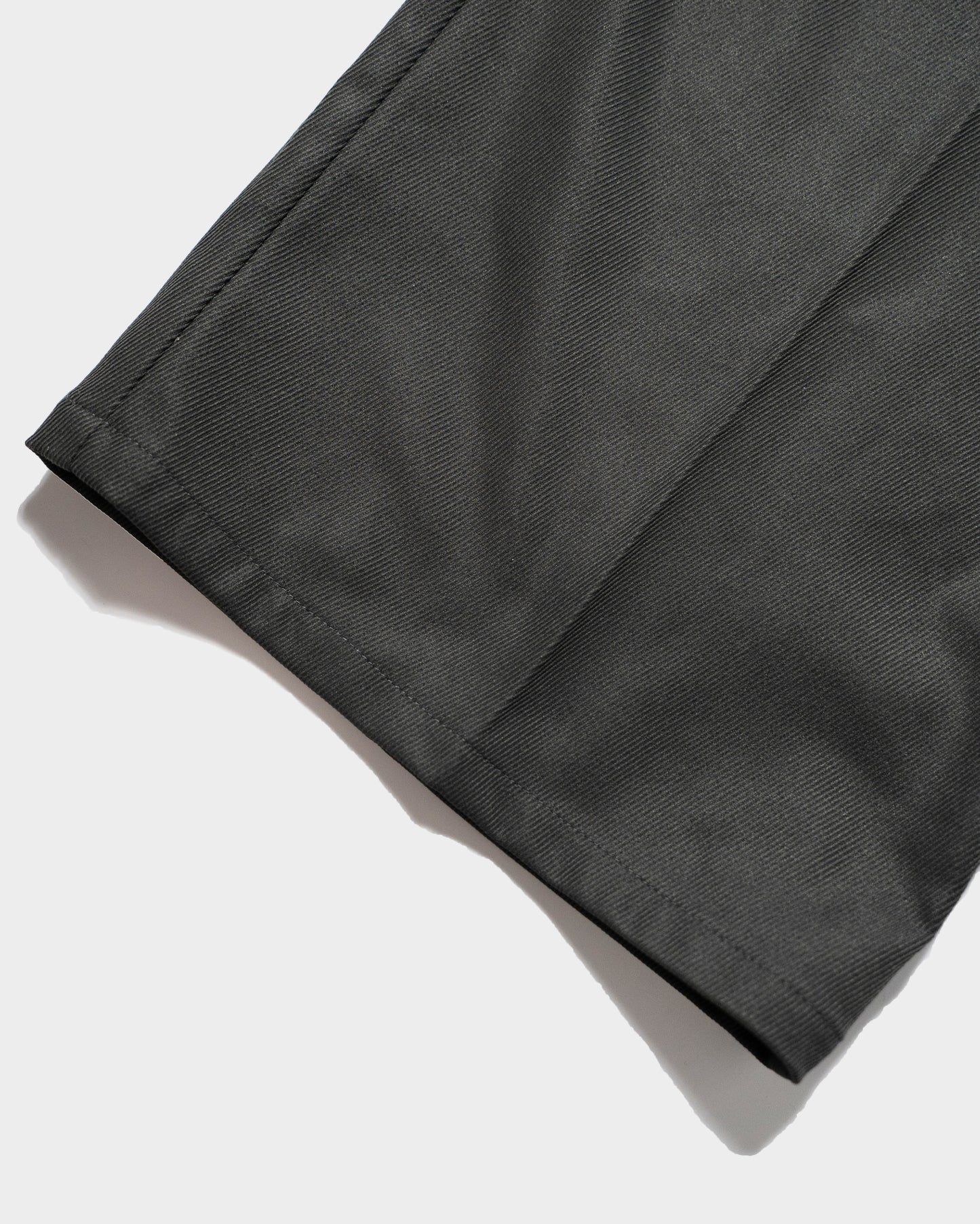 PRESSED POLYESTER FLARE SLACKS