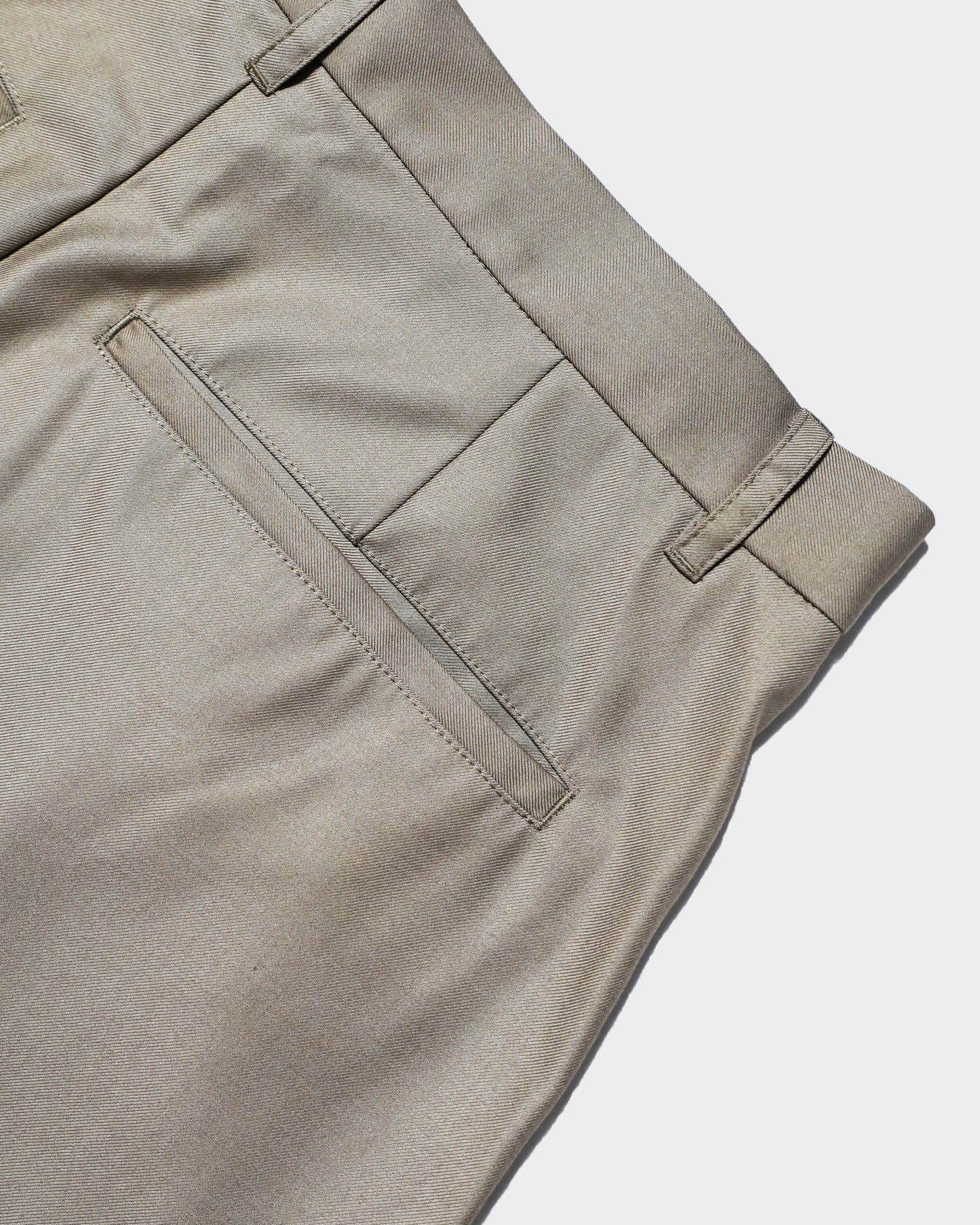 CUT OFF LAYERED SLACKS SHORTS