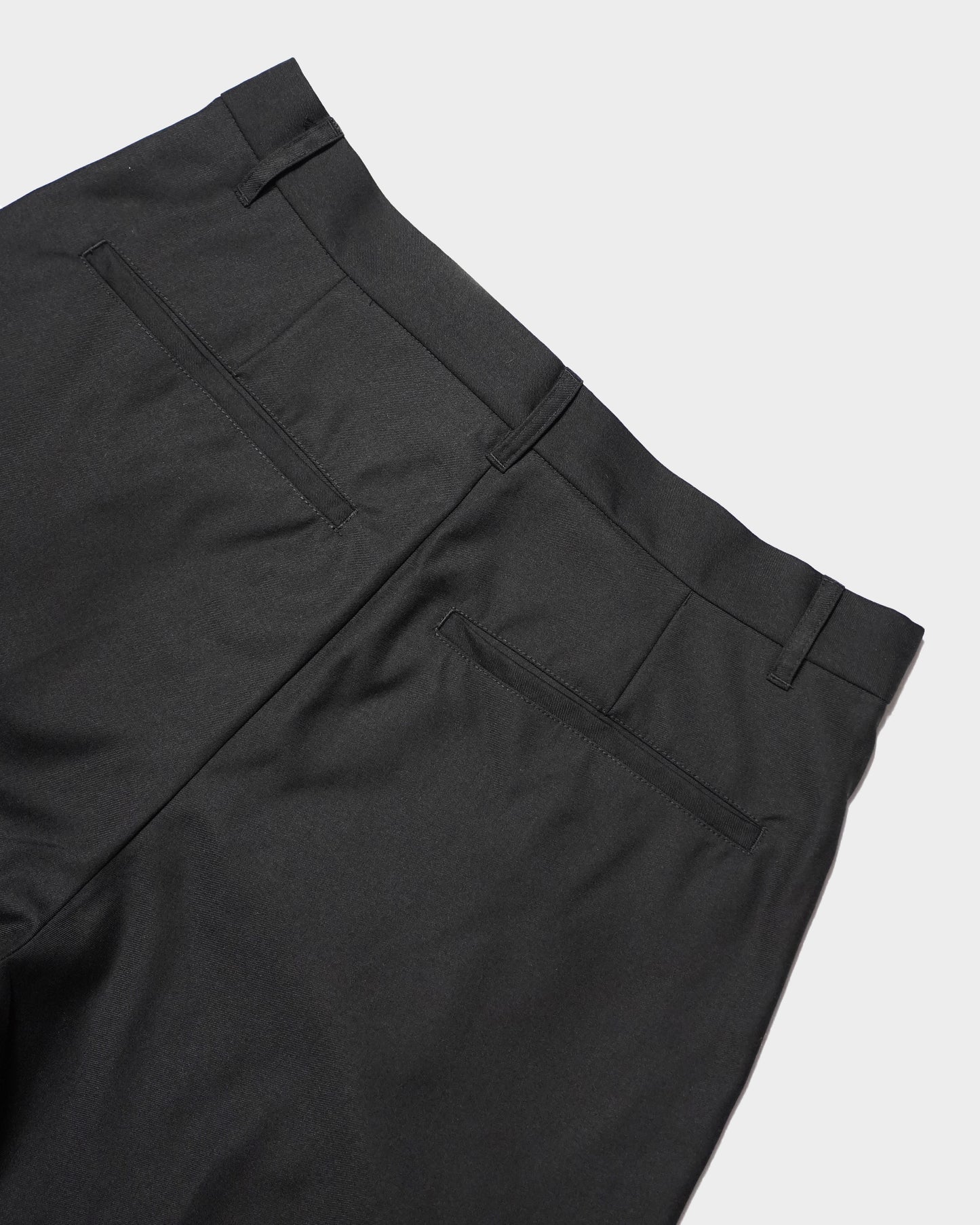 CUT OFF LAYERED SLACKS SHORTS