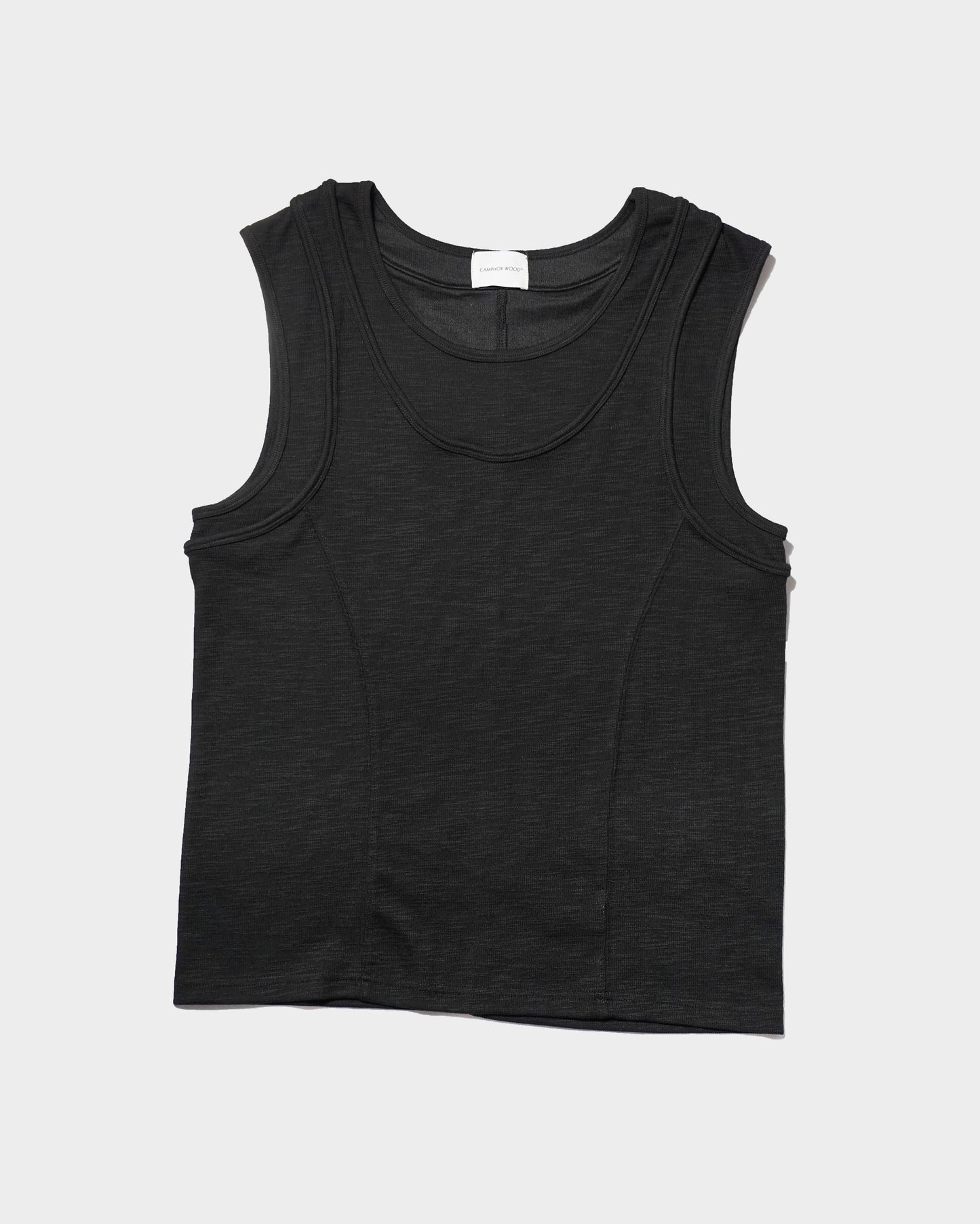 DOUBLE LAYER SLUB TANK TOP