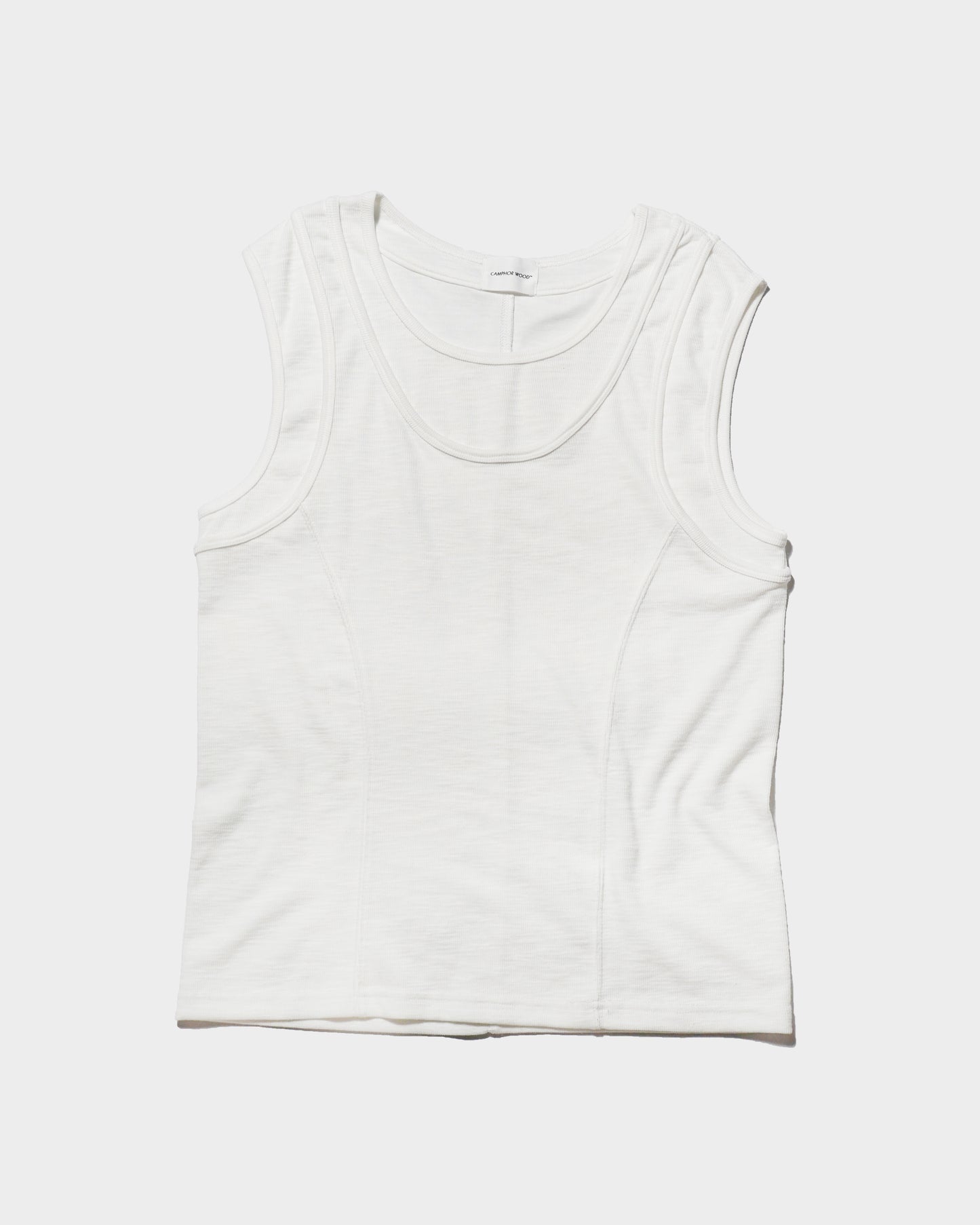 DOUBLE LAYER SLUB TANK TOP