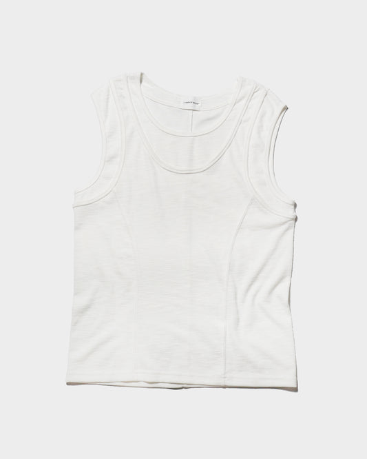DOUBLE LAYER SLUB TANK TOP