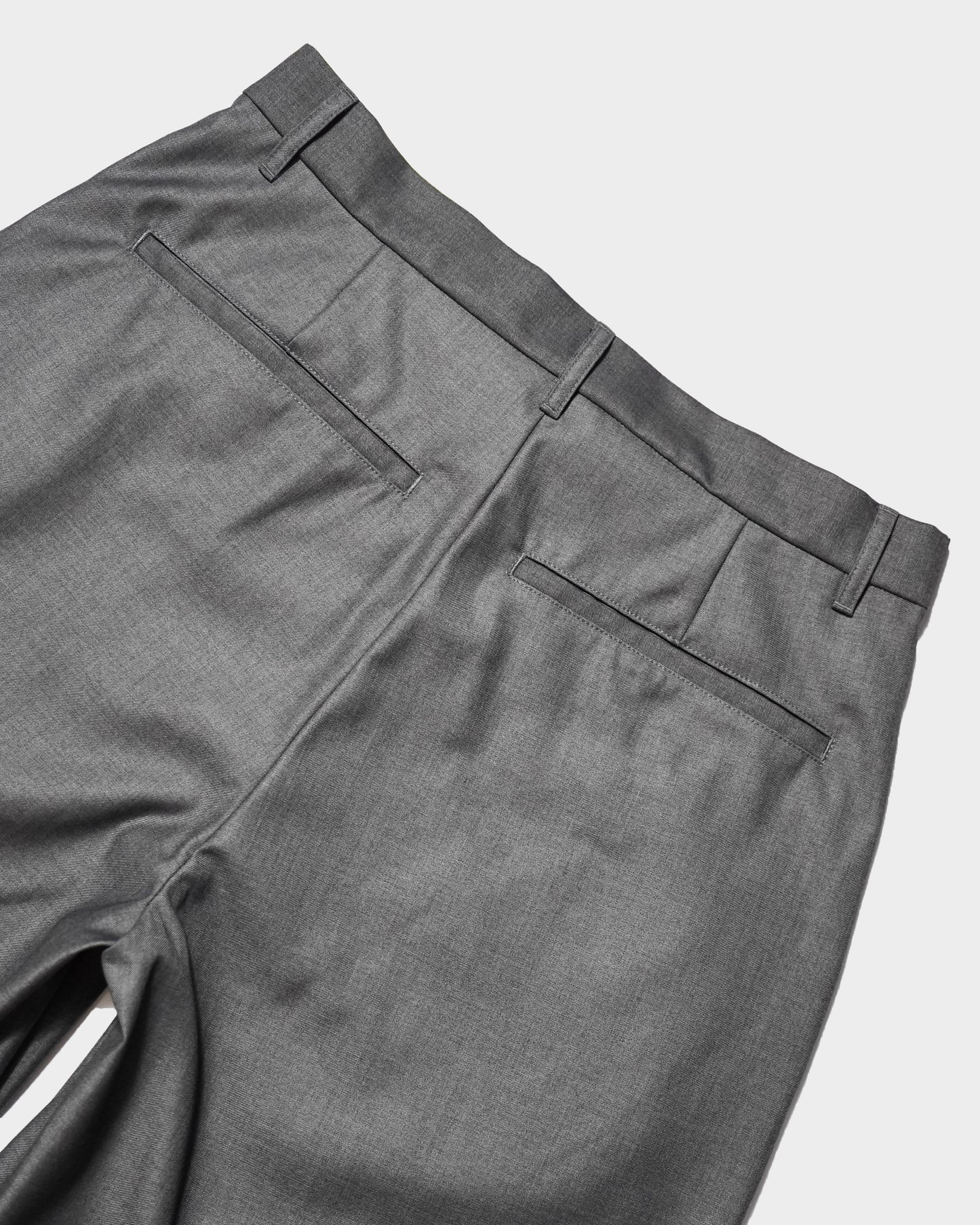 CUT OFF LAYERED SLACKS SHORTS