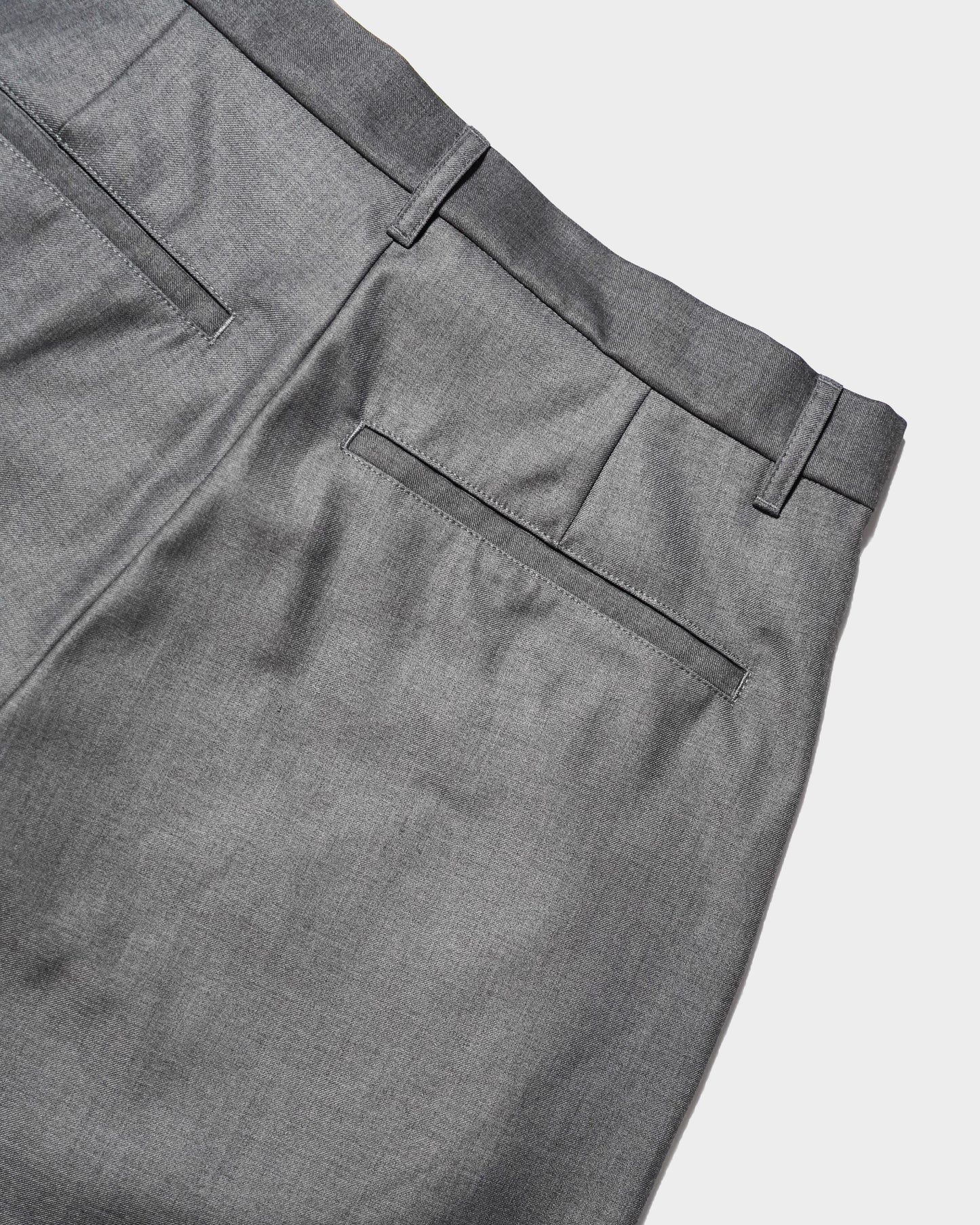 CUT OFF LAYERED SLACKS SHORTS