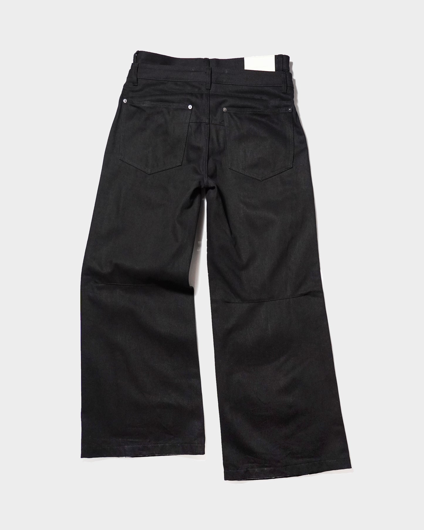 DOUBLE WAIST SLUB RIGID DENIM