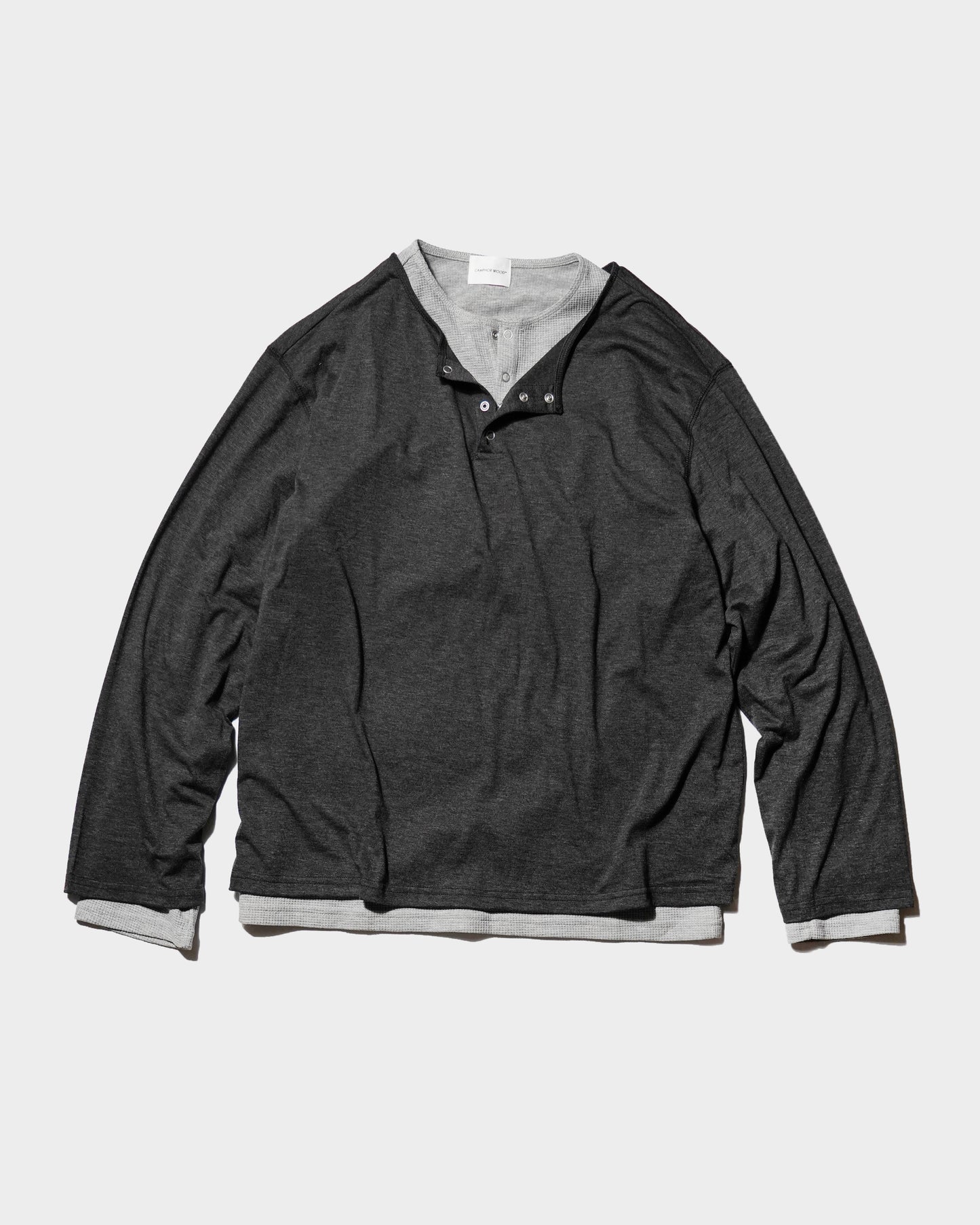 2PIECE PACK HENELY-NECK L/S TEE