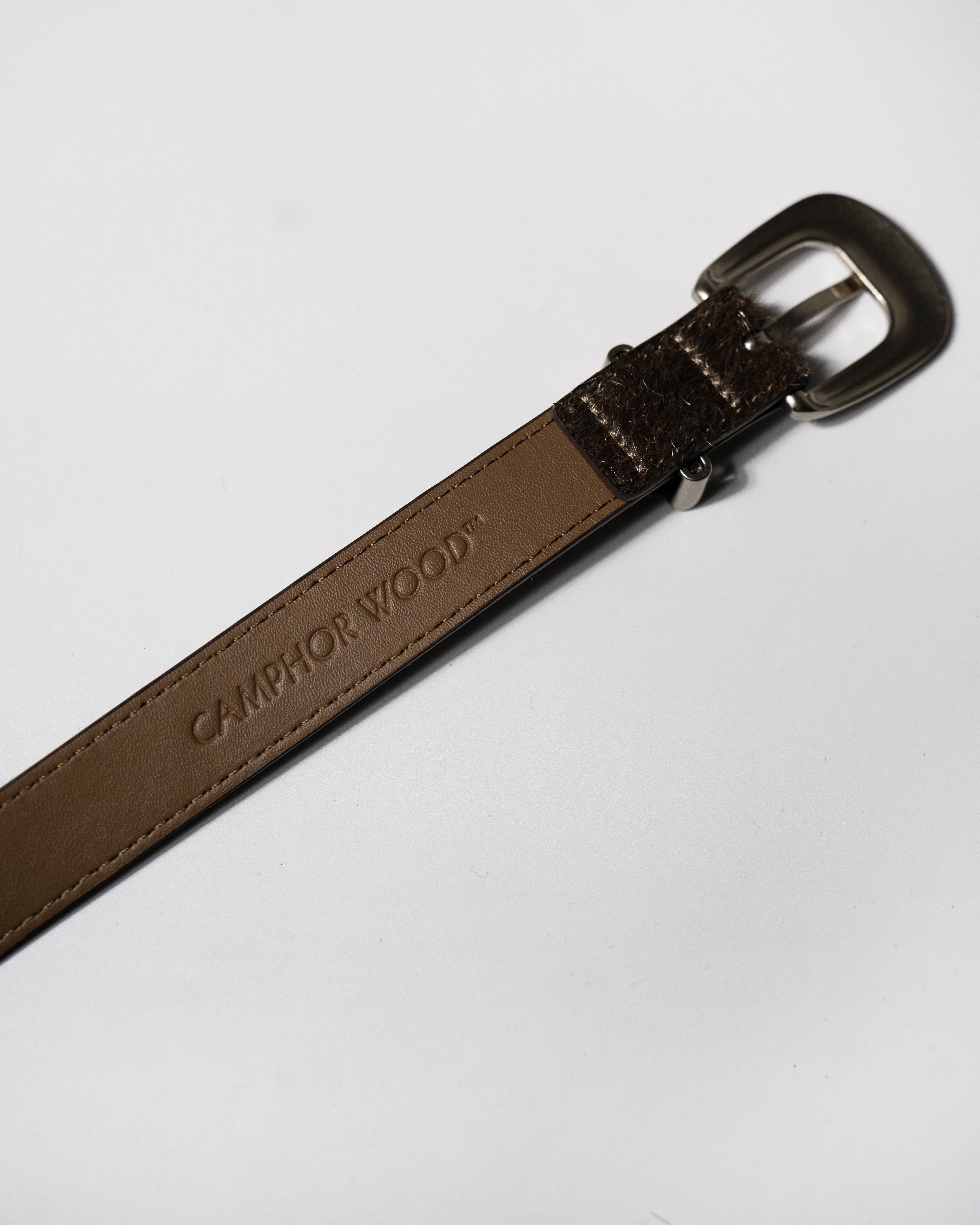 VEGAN HARAKO WESTERN BELT – CAMPHOR WOOD - OFFICIAL ONLINE STORE