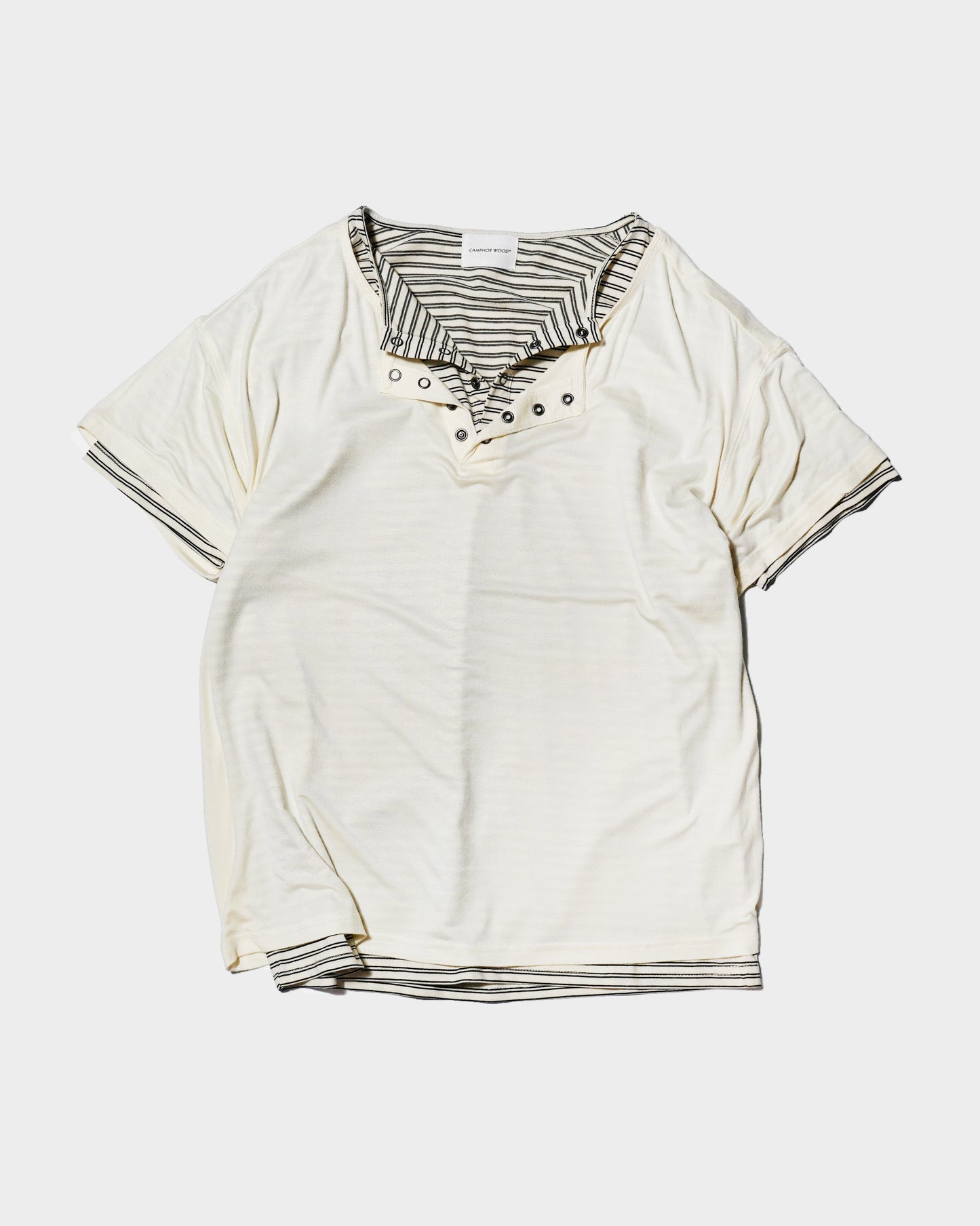 2PIECE HENELY-NECK H/S TEE