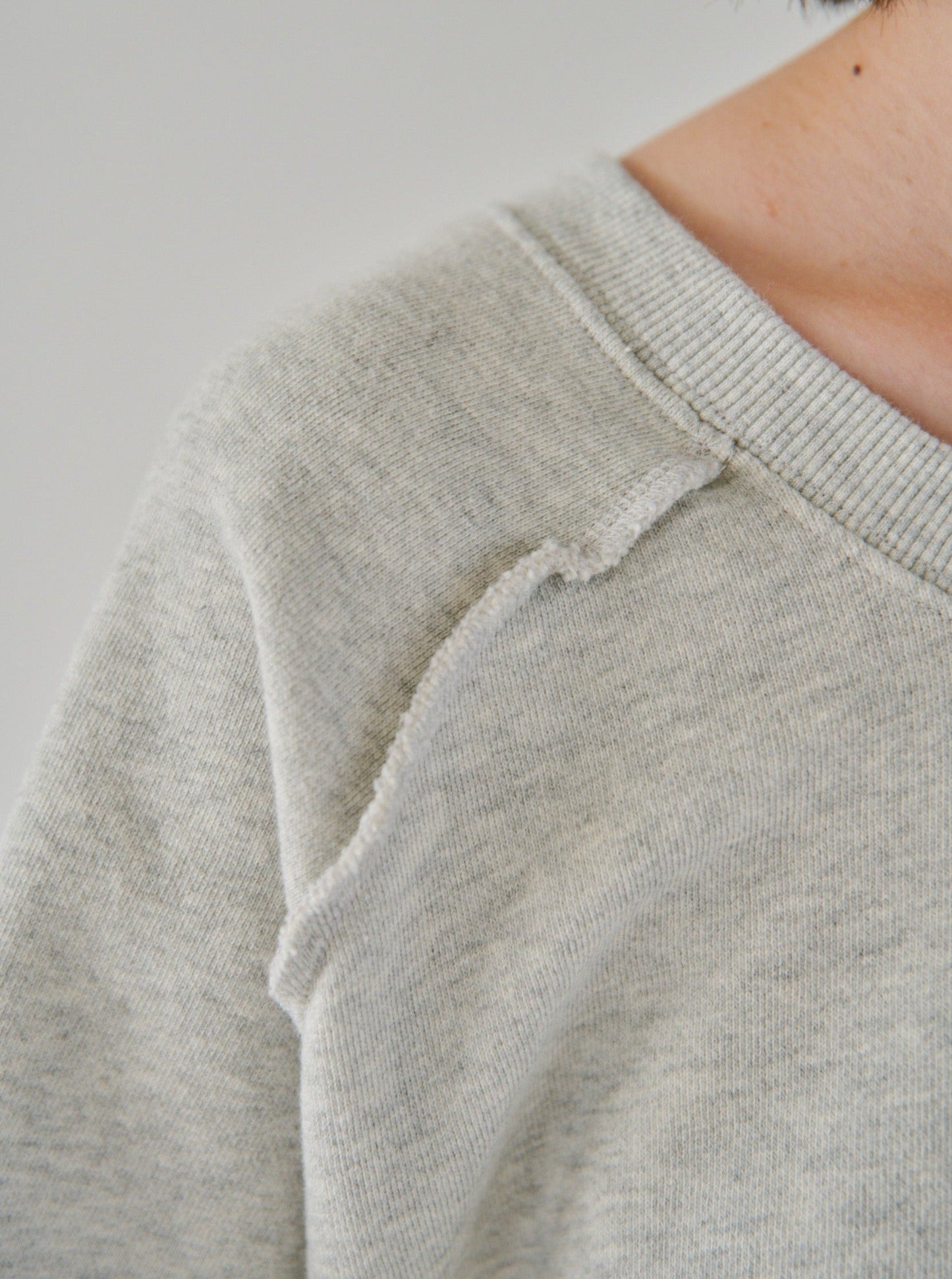 reversible inside-out wide sweat tops