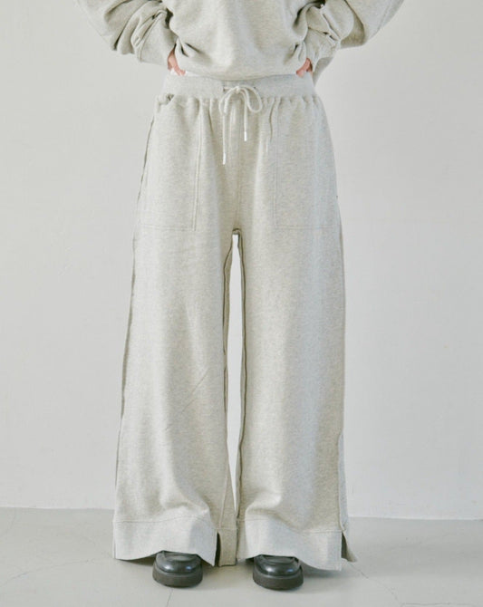 reversible inside-out baggy sweat pants