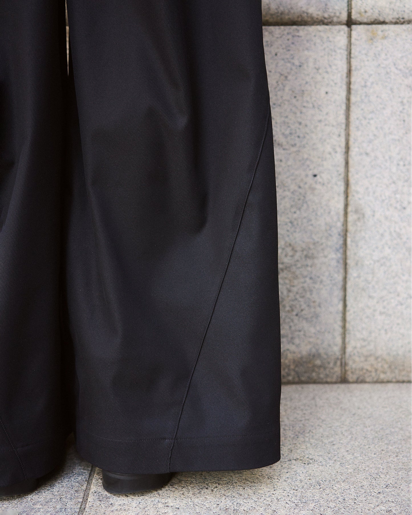 super baggy polyester slacks