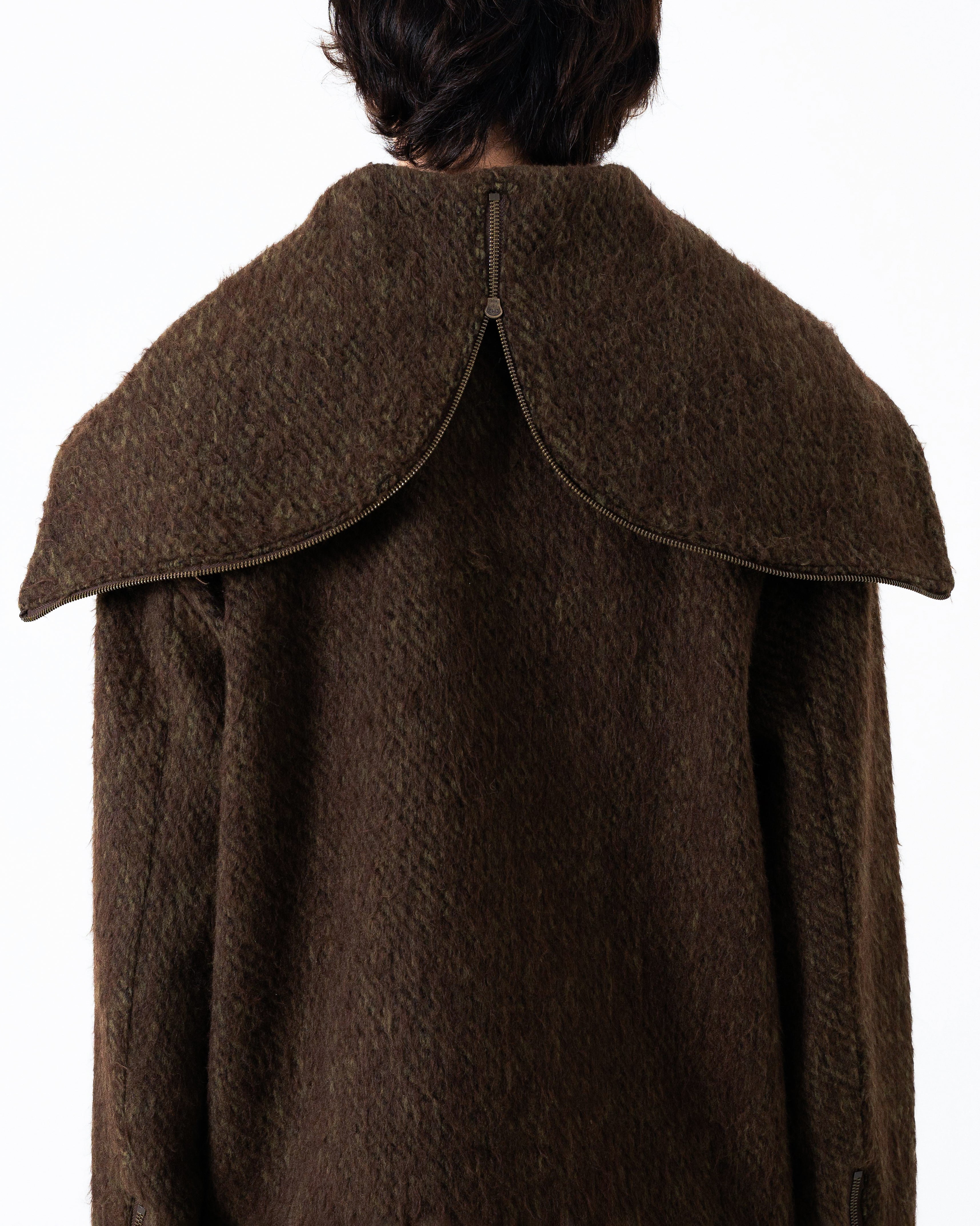 ジャケット・アウター Camphor Wood [wool shaggy duffle coat] double breasted wool shaggy duffle coat – CAMPHOR WOOD - OFFICIAL