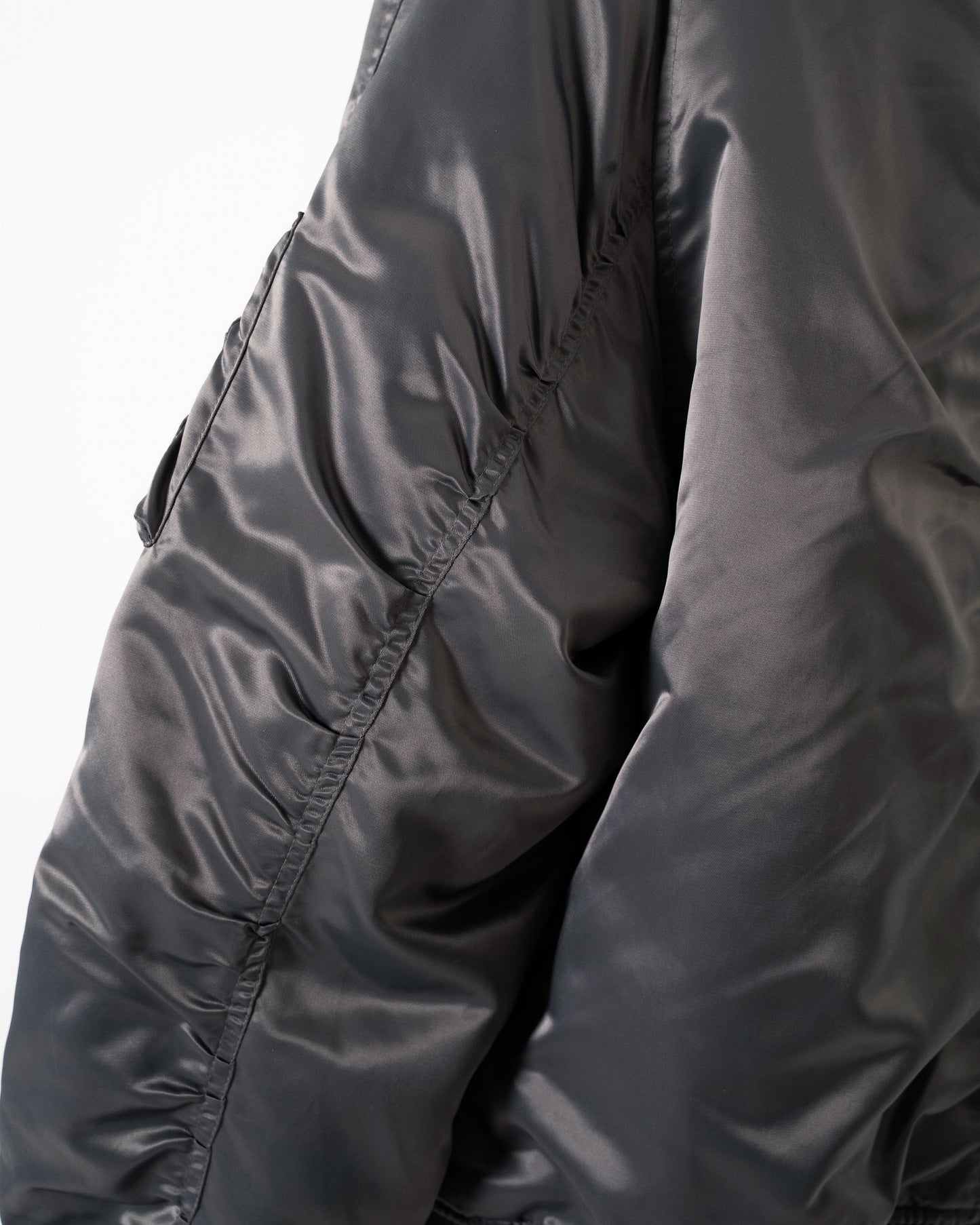 DETACHABLE COLLAR FIREMAN BOMBER JACKET