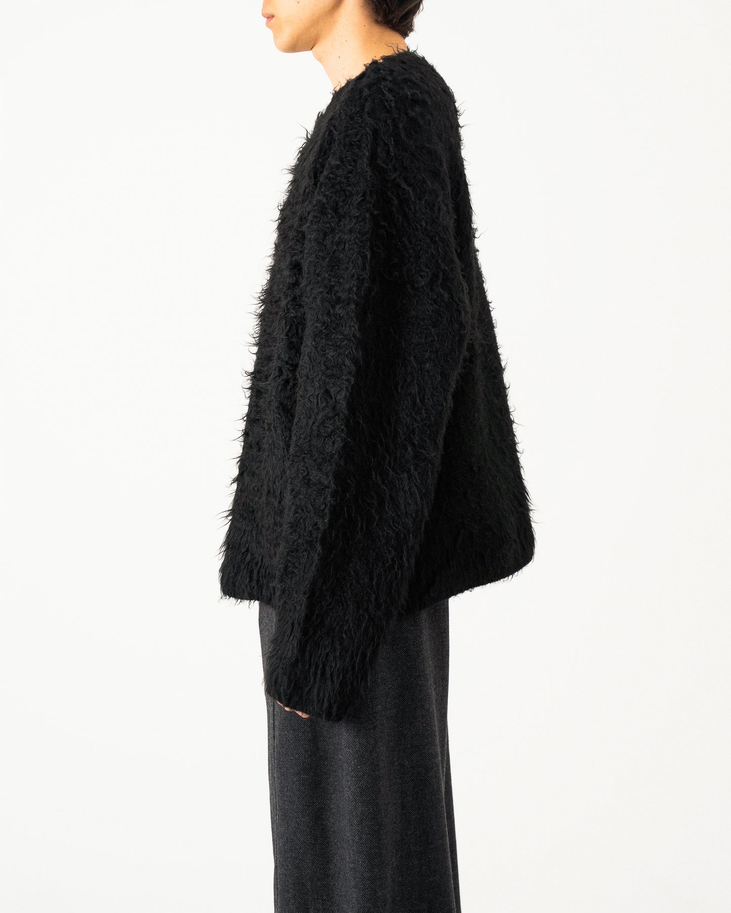 MOHAIR TOUCH SUPER SHAGGY PULLOVER