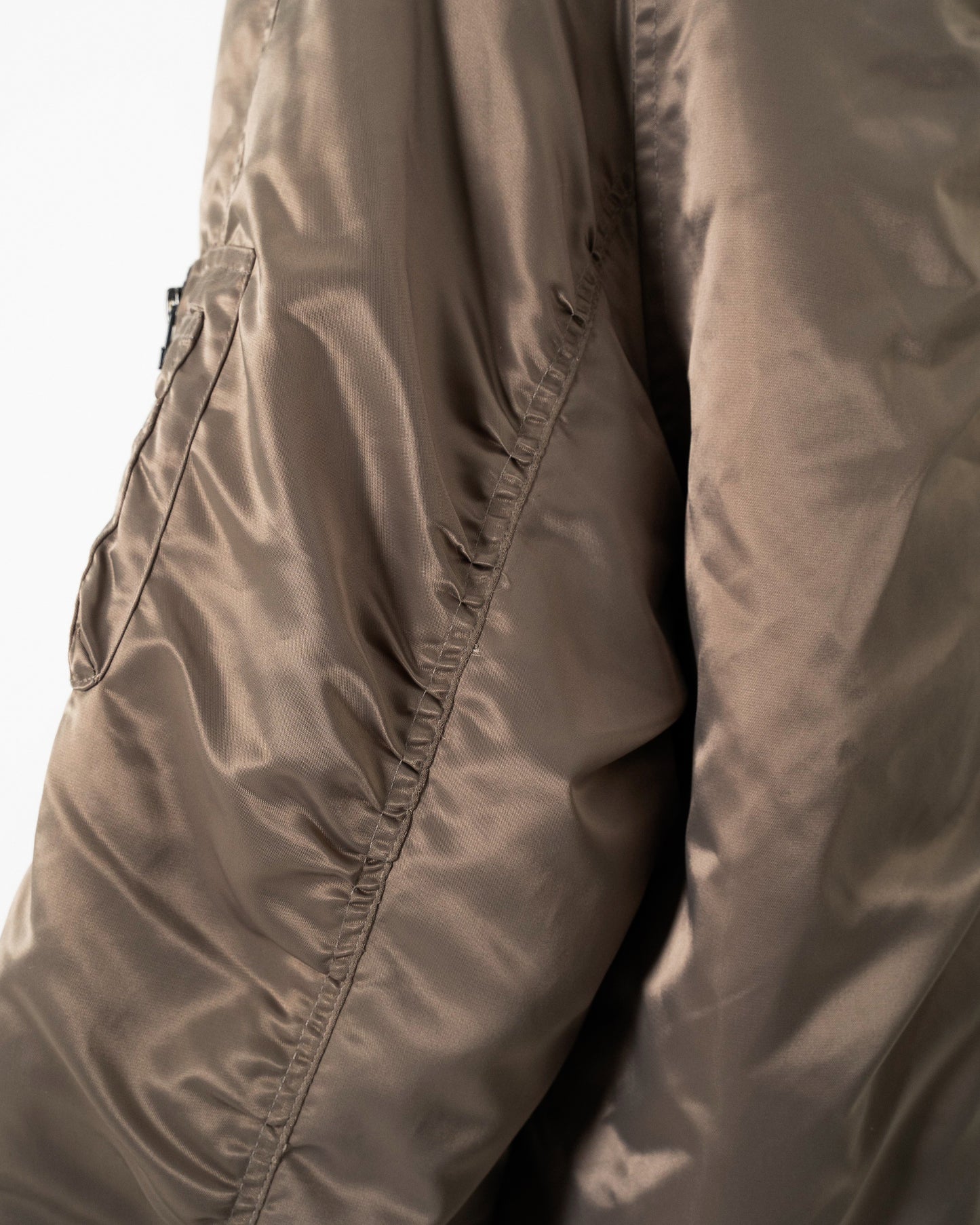 DETACHABLE COLLAR FIREMAN BOMBER JACKET