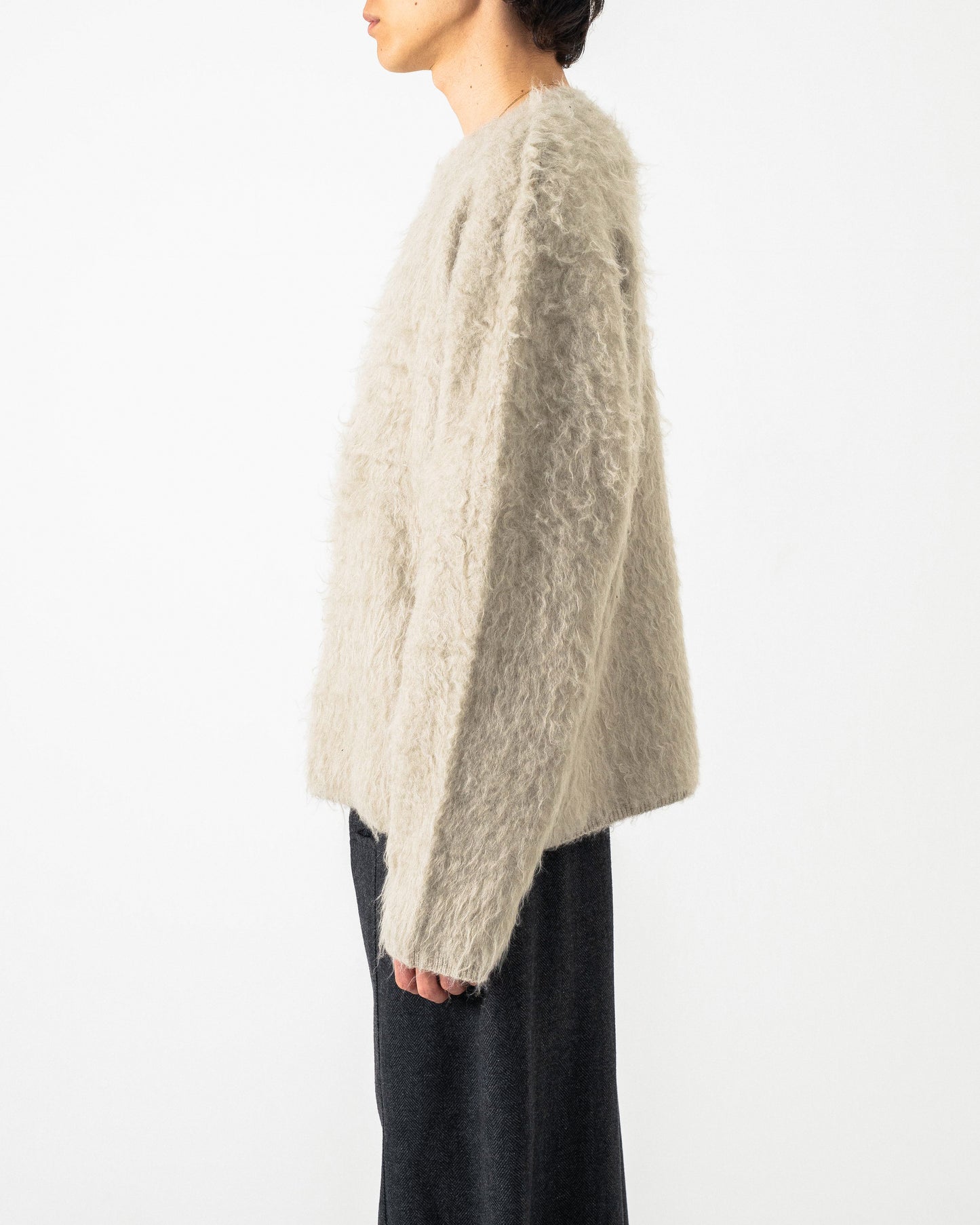 MOHAIR TOUCH SUPER SHAGGY PULLOVER