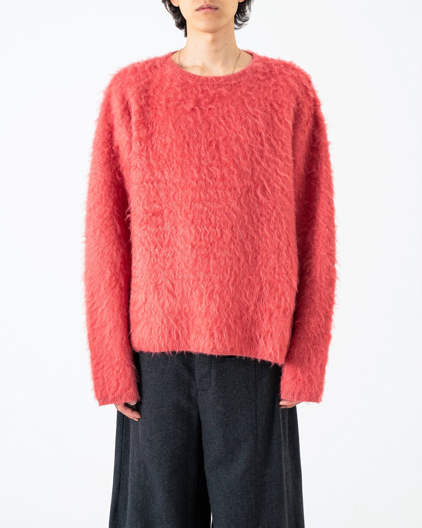 MOHAIR TOUCH SUPER SHAGGY PULLOVER