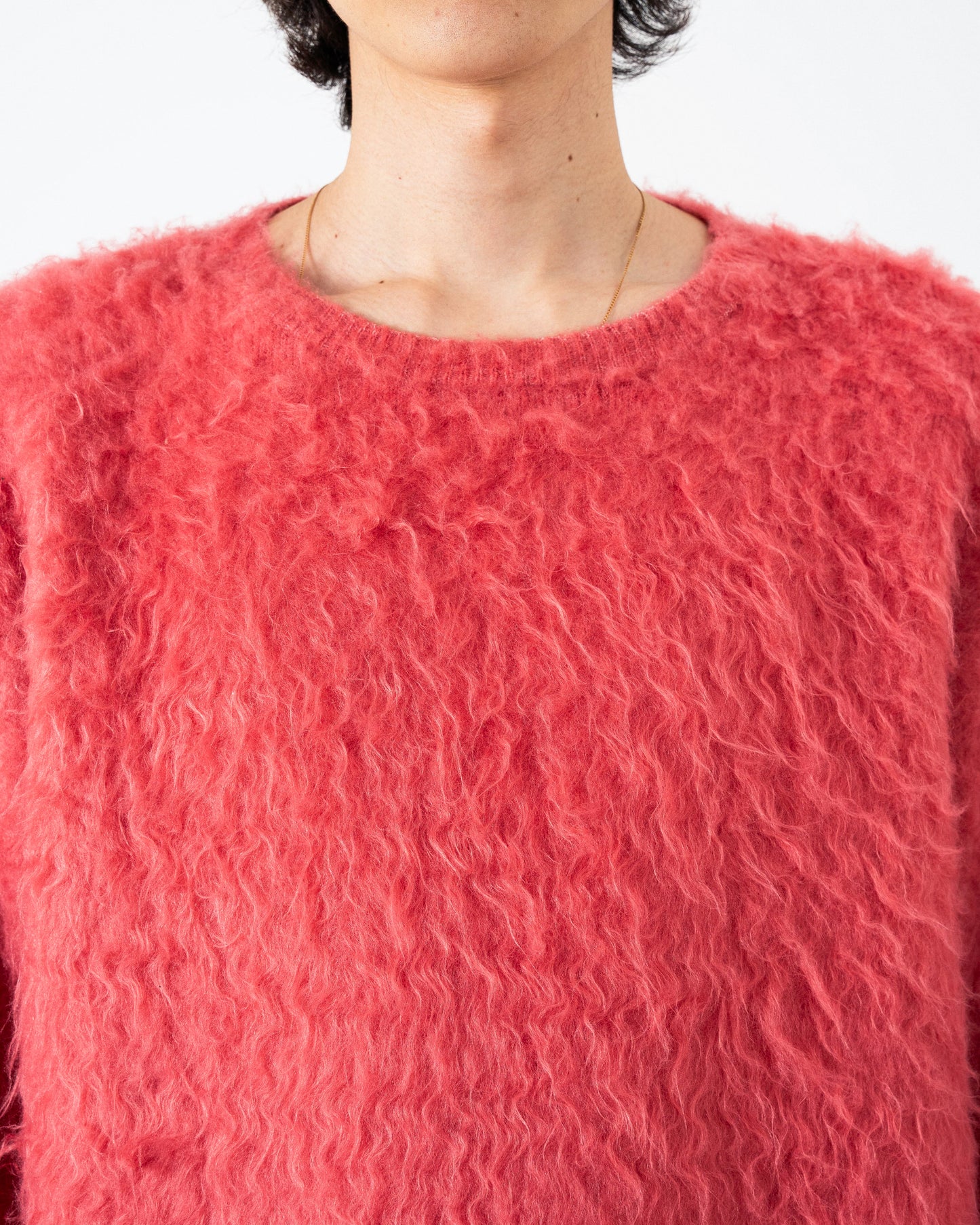 MOHAIR TOUCH SUPER SHAGGY PULLOVER