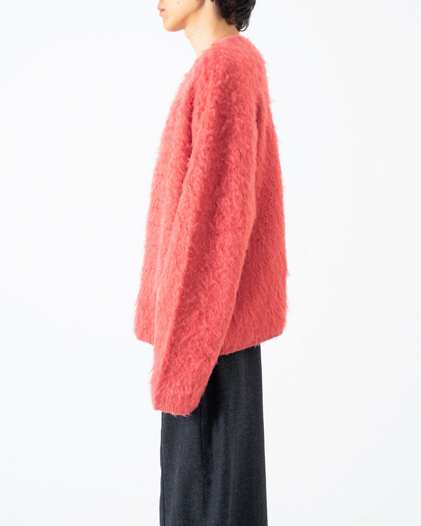 MOHAIR TOUCH SUPER SHAGGY PULLOVER