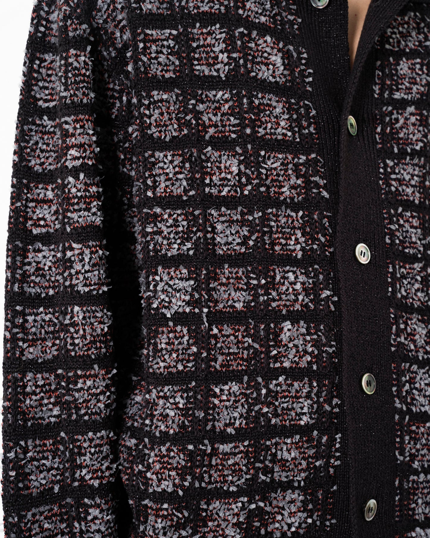 RAME TWEED KNIT L/S SHIRT