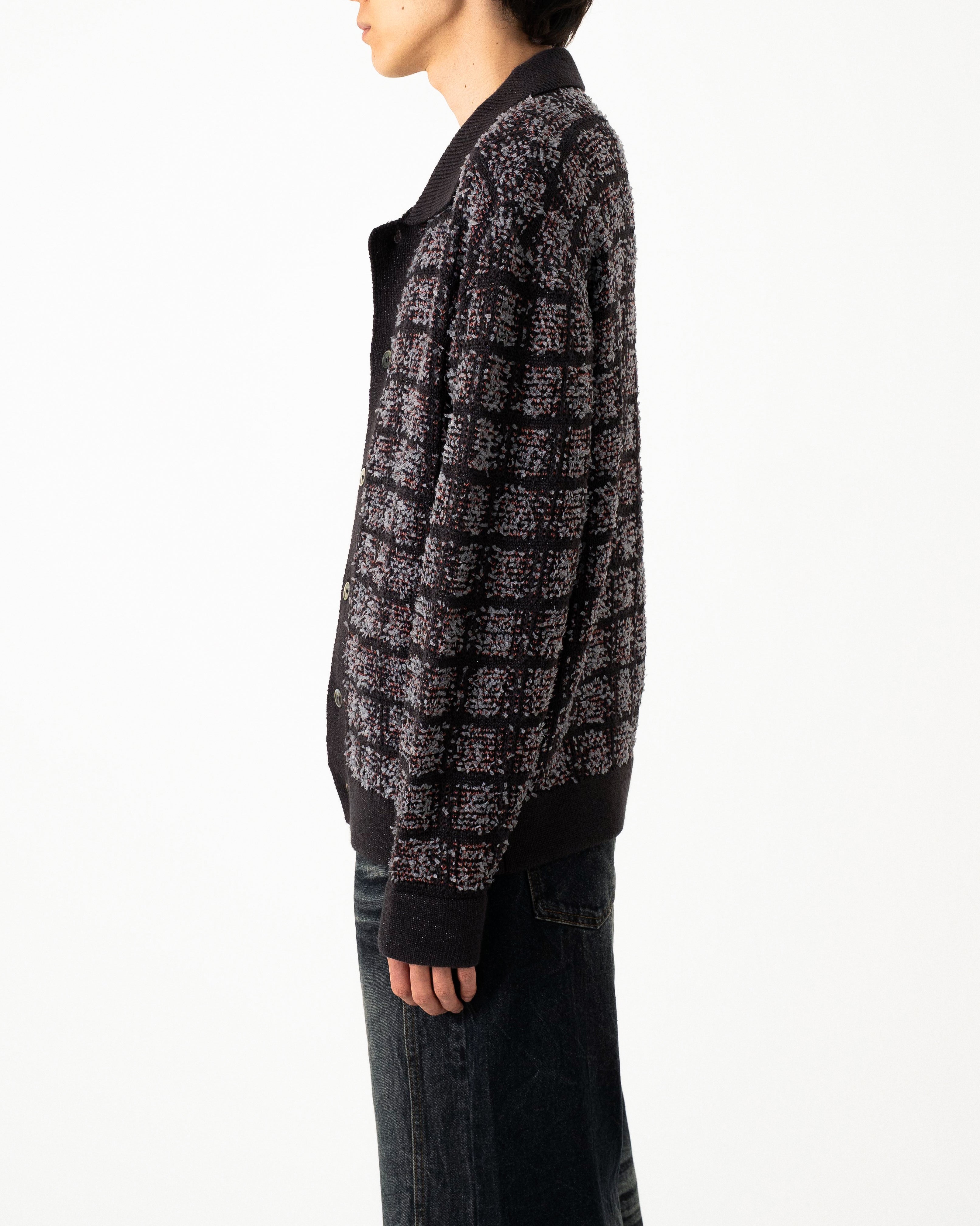 RAME TWEED KNIT L/S SHIRT – CAMPHOR WOOD - OFFICIAL ONLINE STORE