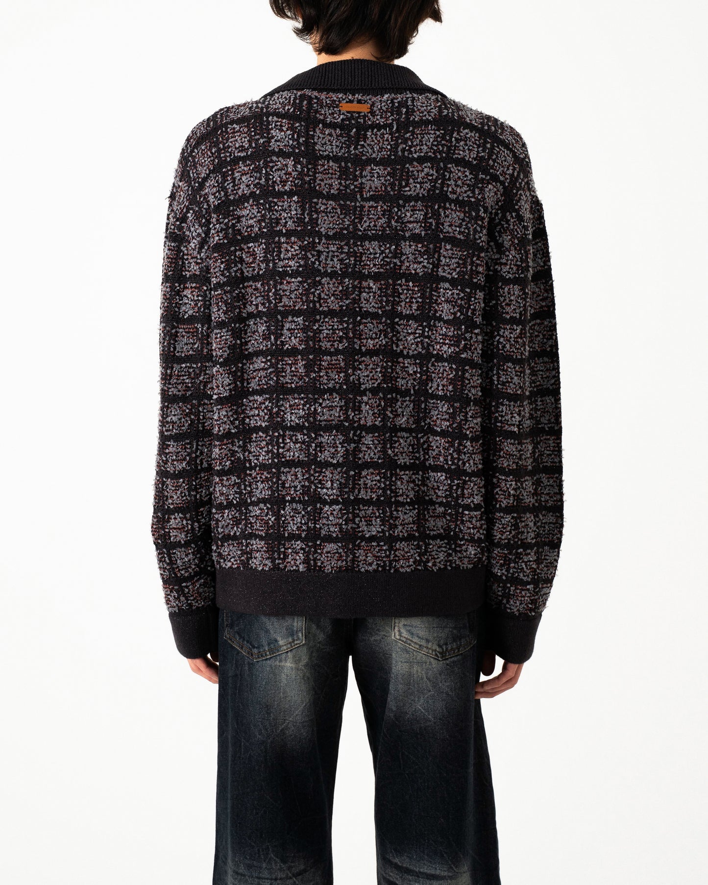 RAME TWEED KNIT L/S SHIRT