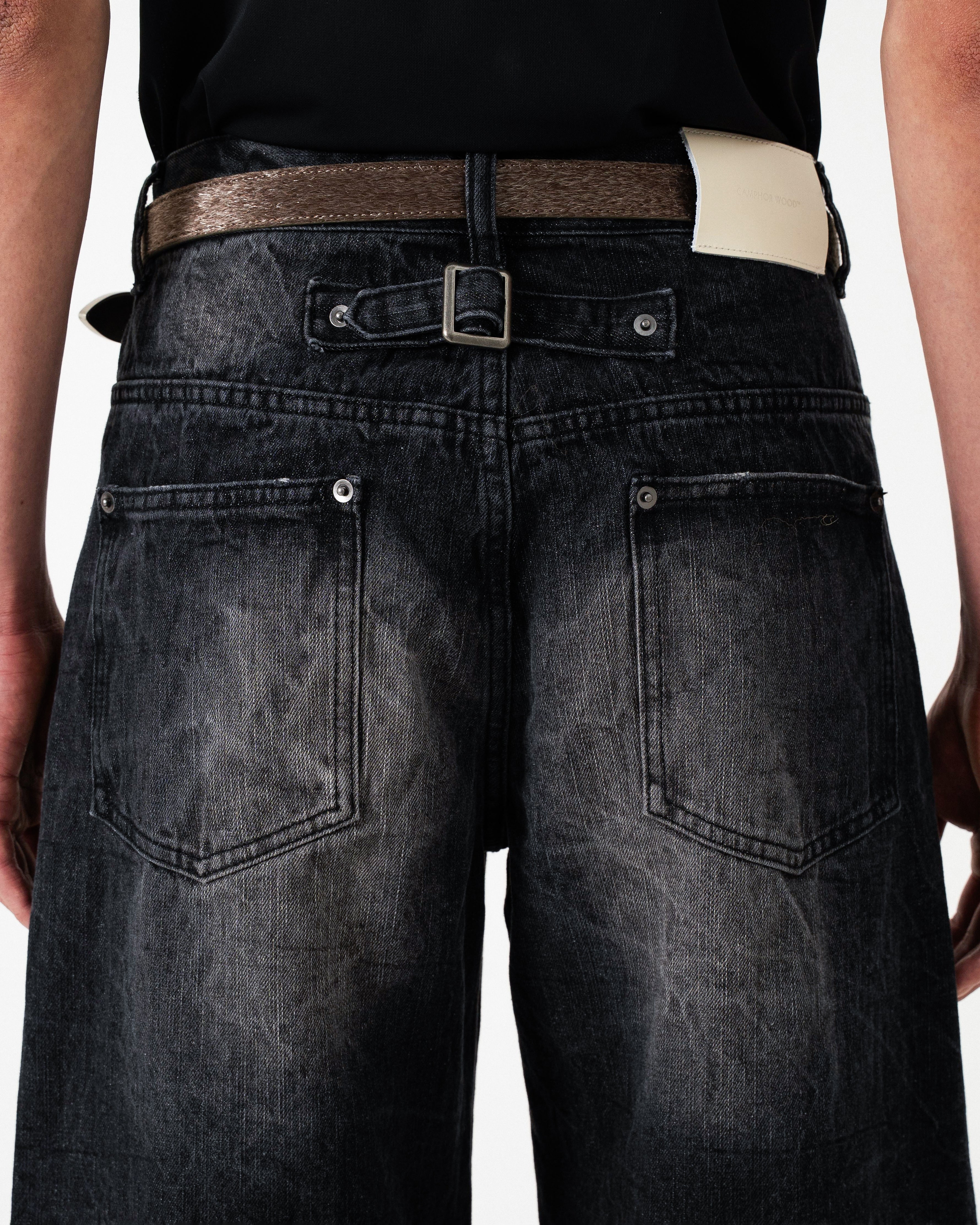 CRUSH FADE SIDE SEEM BOOTS CUT JEANS – CAMPHOR WOOD - OFFICIAL CRUSH FADE SIDE SEEM BOOTS CUT JEANS – CAMPHOR WOOD - OFFICIAL
