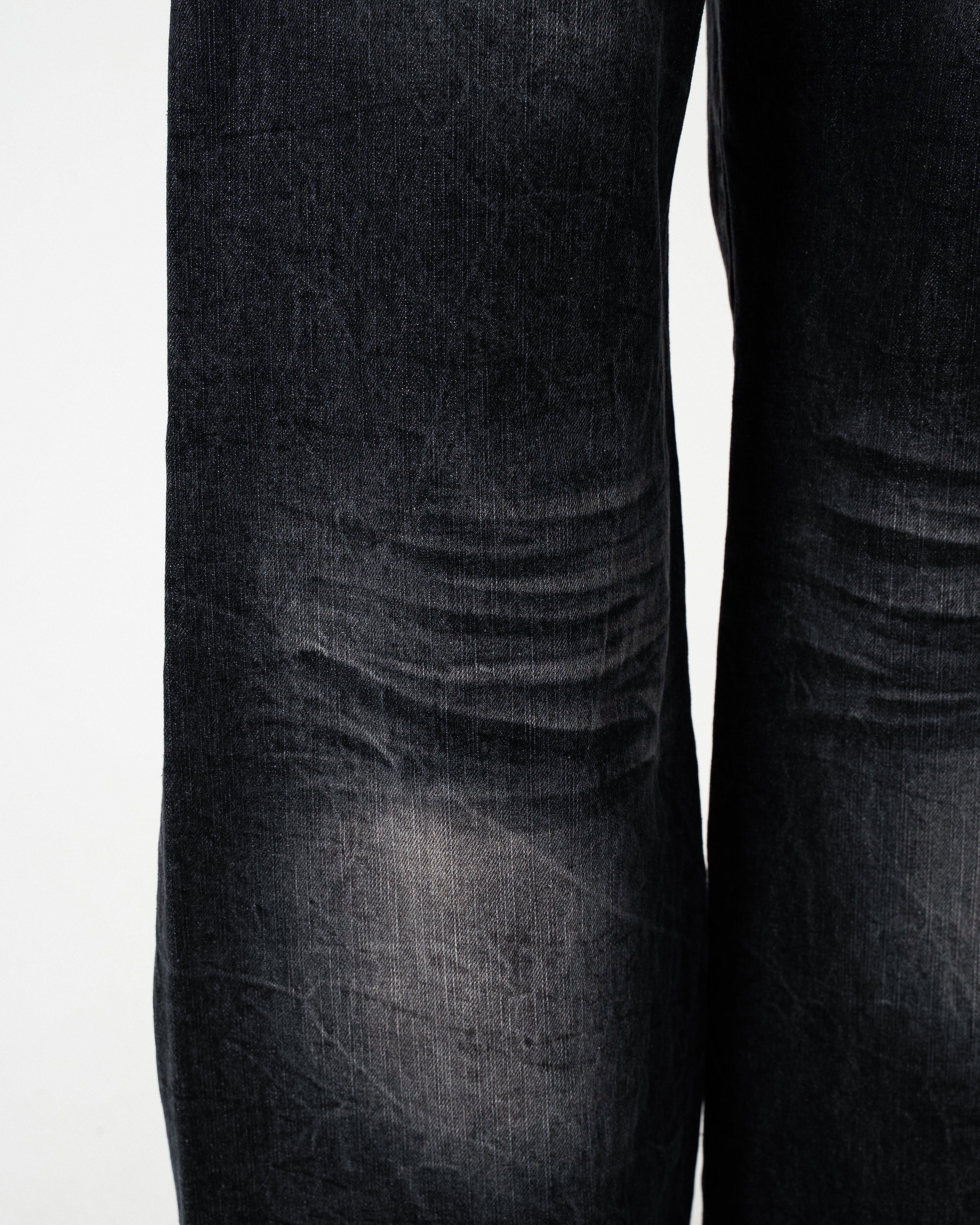 CRUSH FADE SIDE SEEM BOOTS CUT JEANS – CAMPHOR WOOD - OFFICIAL