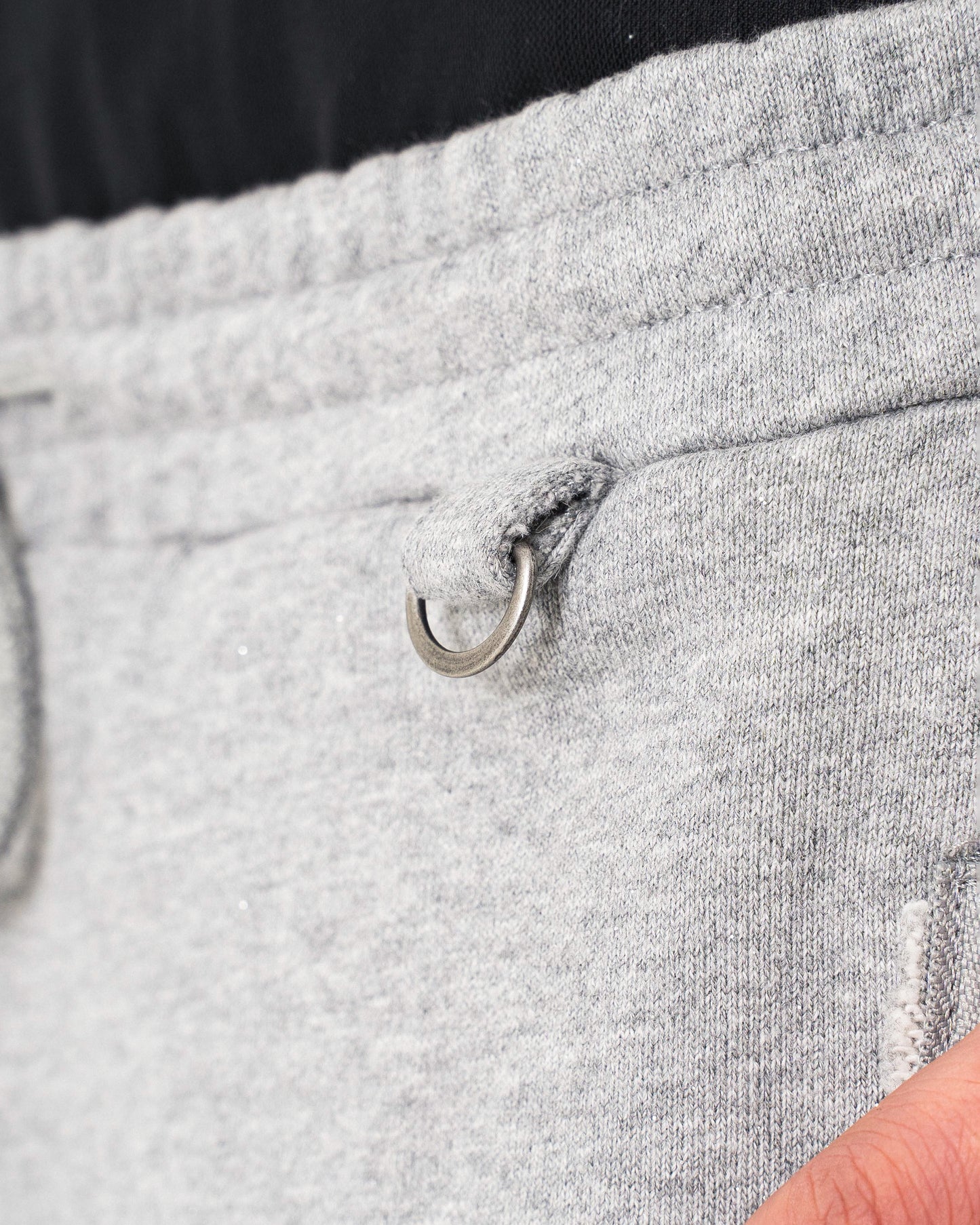 WIDE BAGGY GRIDDER SWEAT PANTS