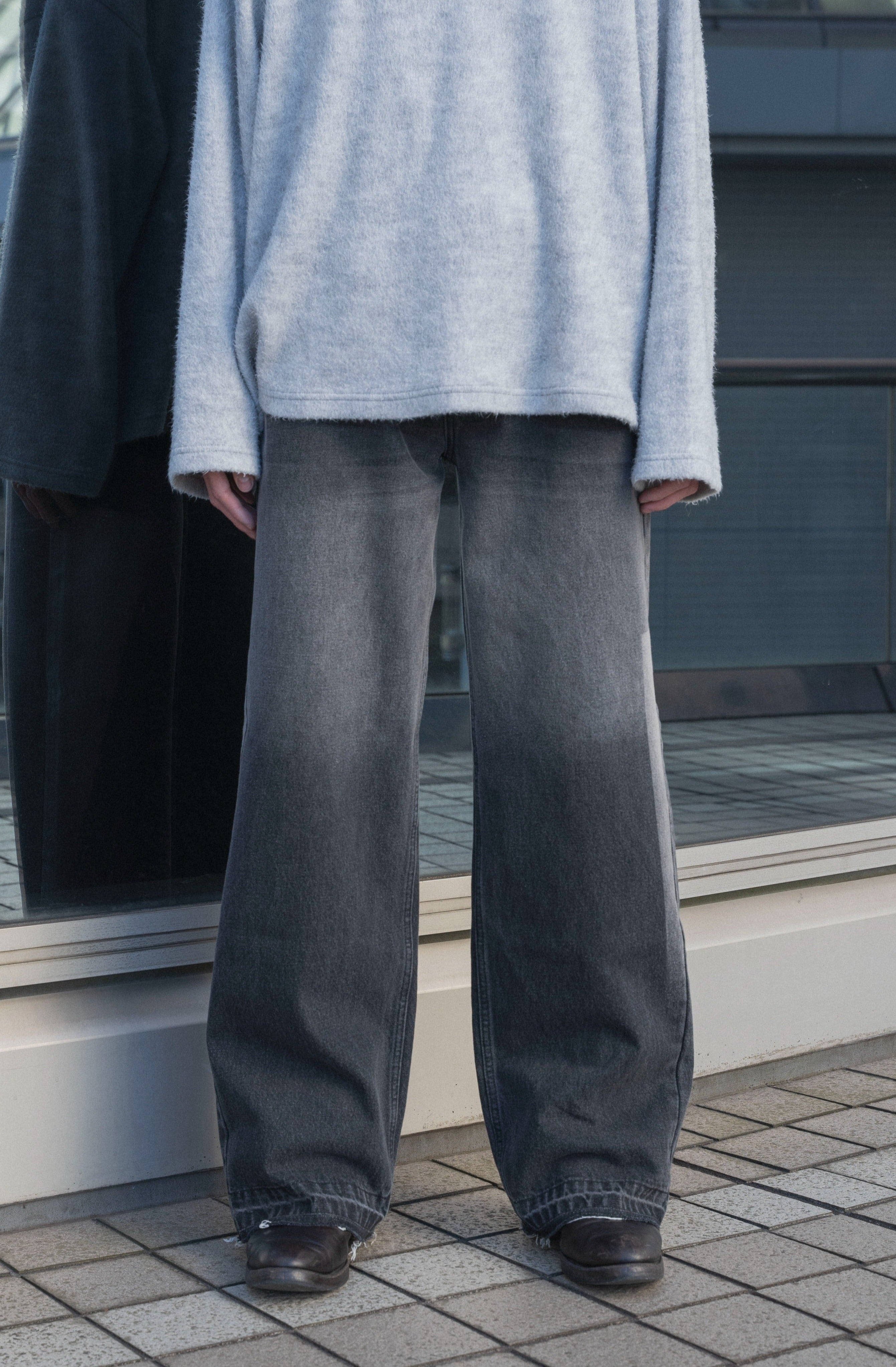 パンツ Camphor wood fade blast semi-baggy denim fade blast semi-baggy denim – CAMPHOR WOOD - OFFICIAL ONLINE