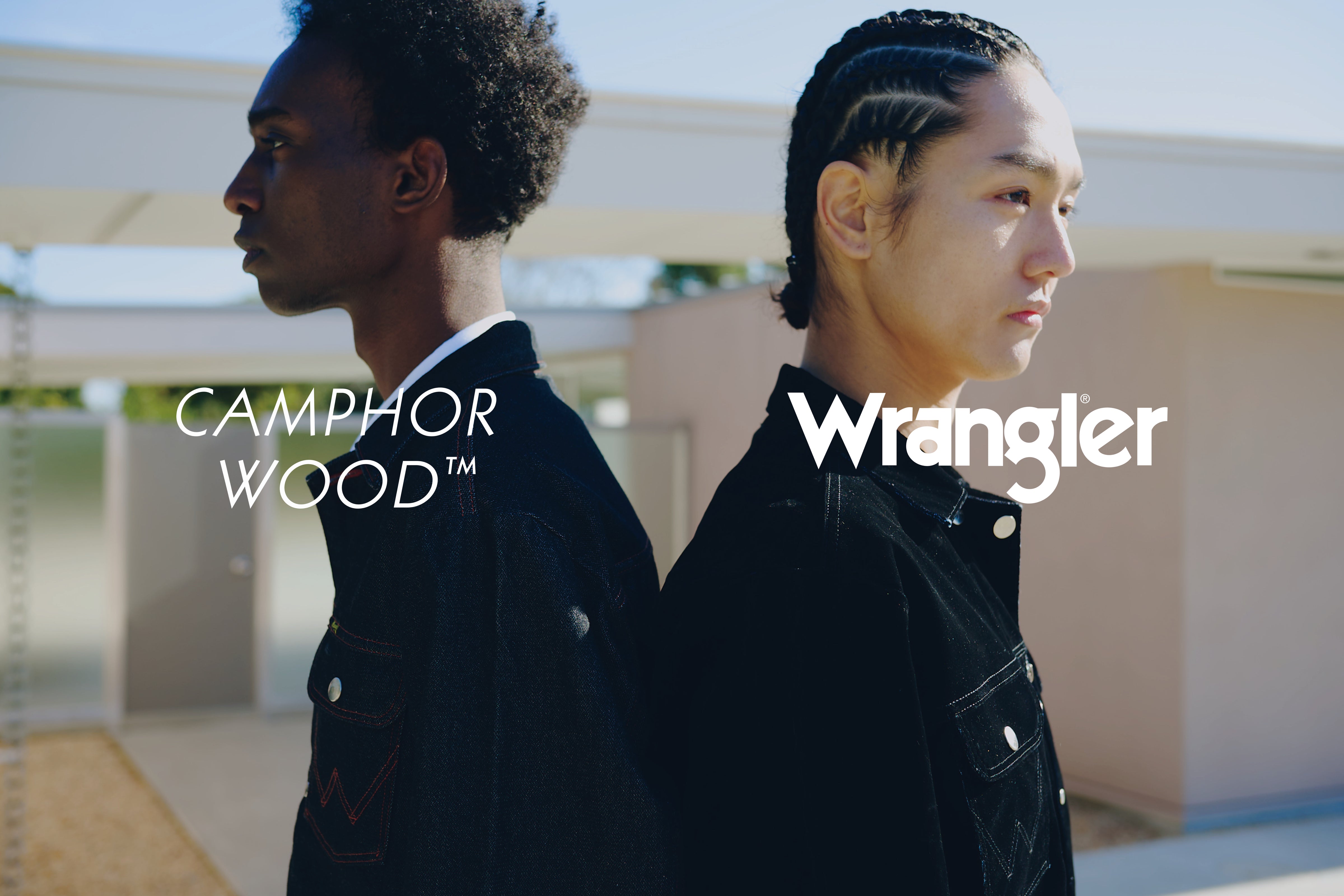WOOD CAMPHOR カンファーウッド Wrangler デニムジャケット