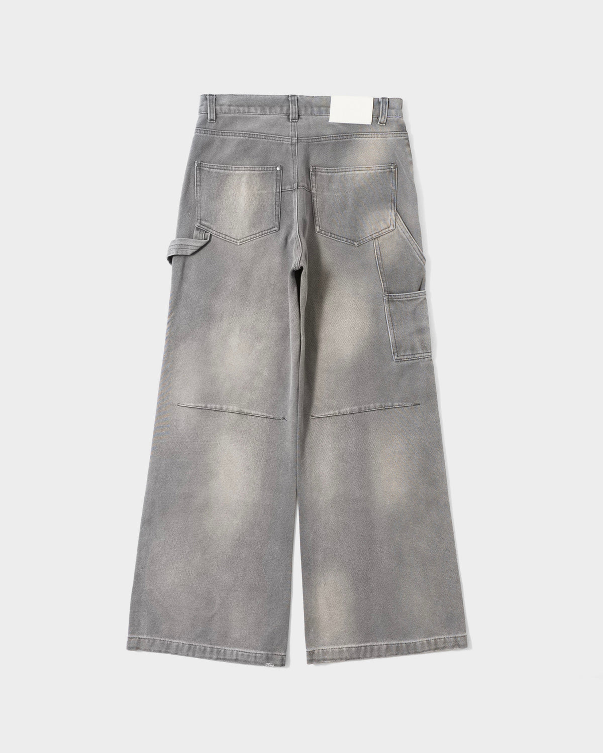 FADED DOUBLE KNEE PAINTER PANTS