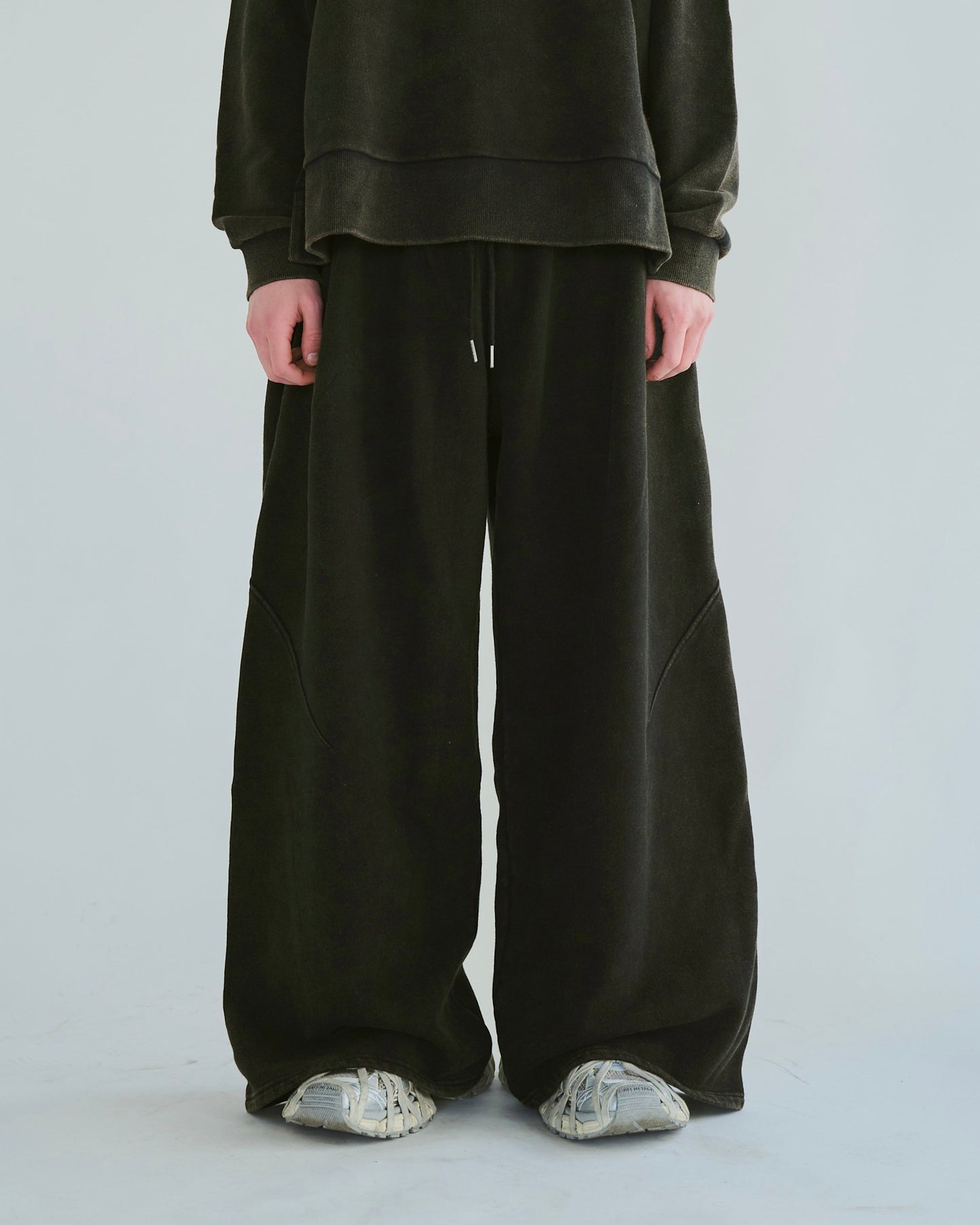 sunfade super wide baggy sweat pants